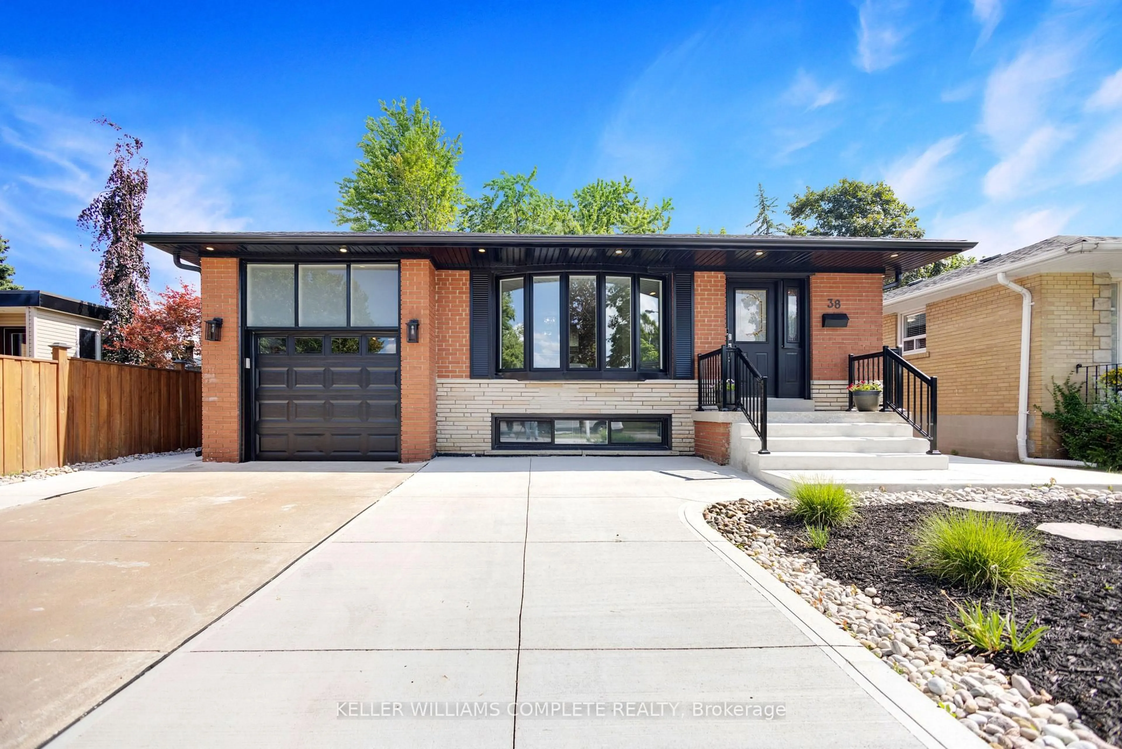 Home with brick exterior material, street for 38 Birgitta Cres, Toronto Ontario M9C 3W4