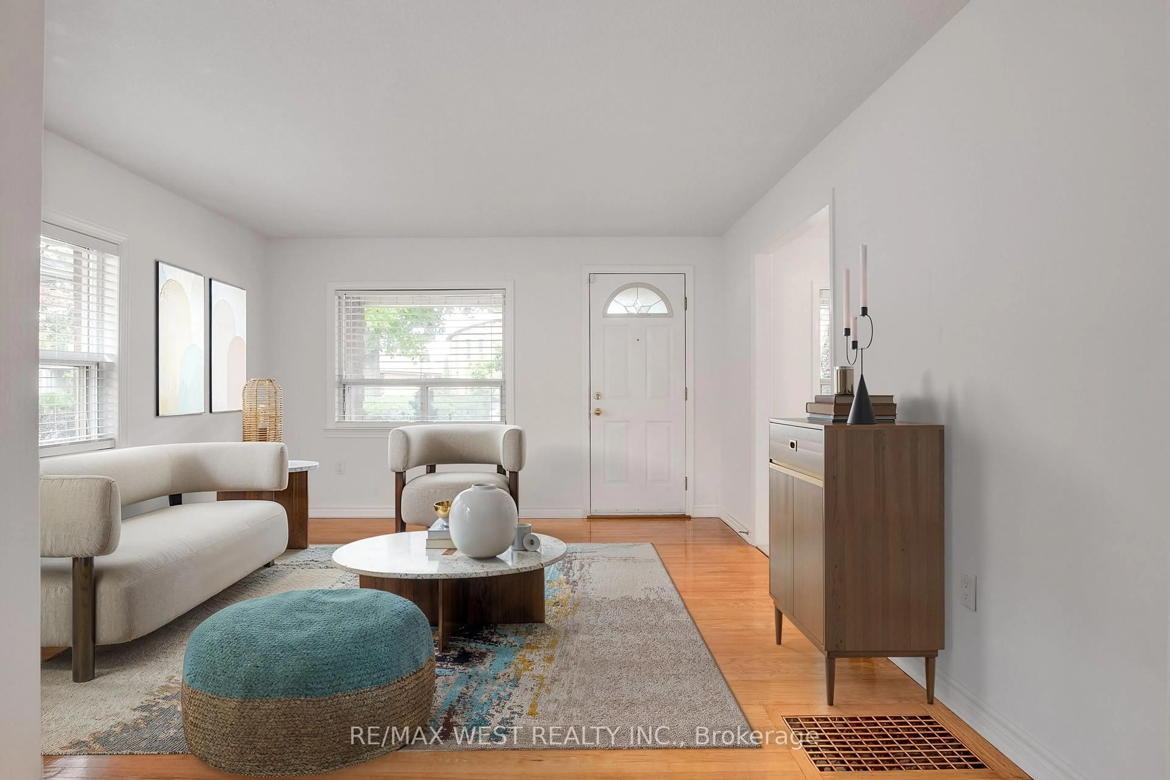 Living room with furniture, unknown for 50 Larchmere Ave, Toronto Ontario M9L 2N3