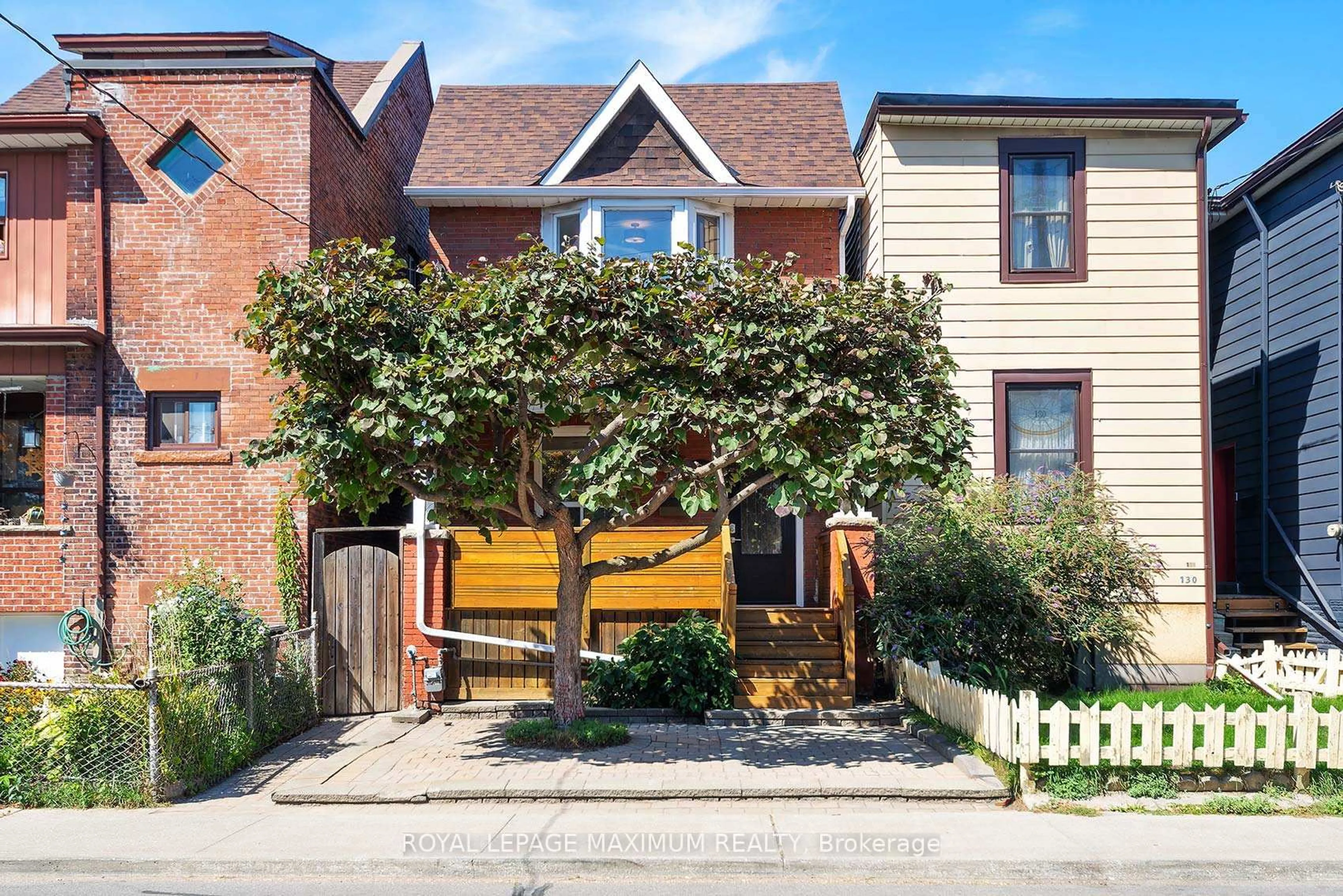 Home with brick exterior material, street for 132 Wallace Ave, Toronto Ontario M6H 1T5