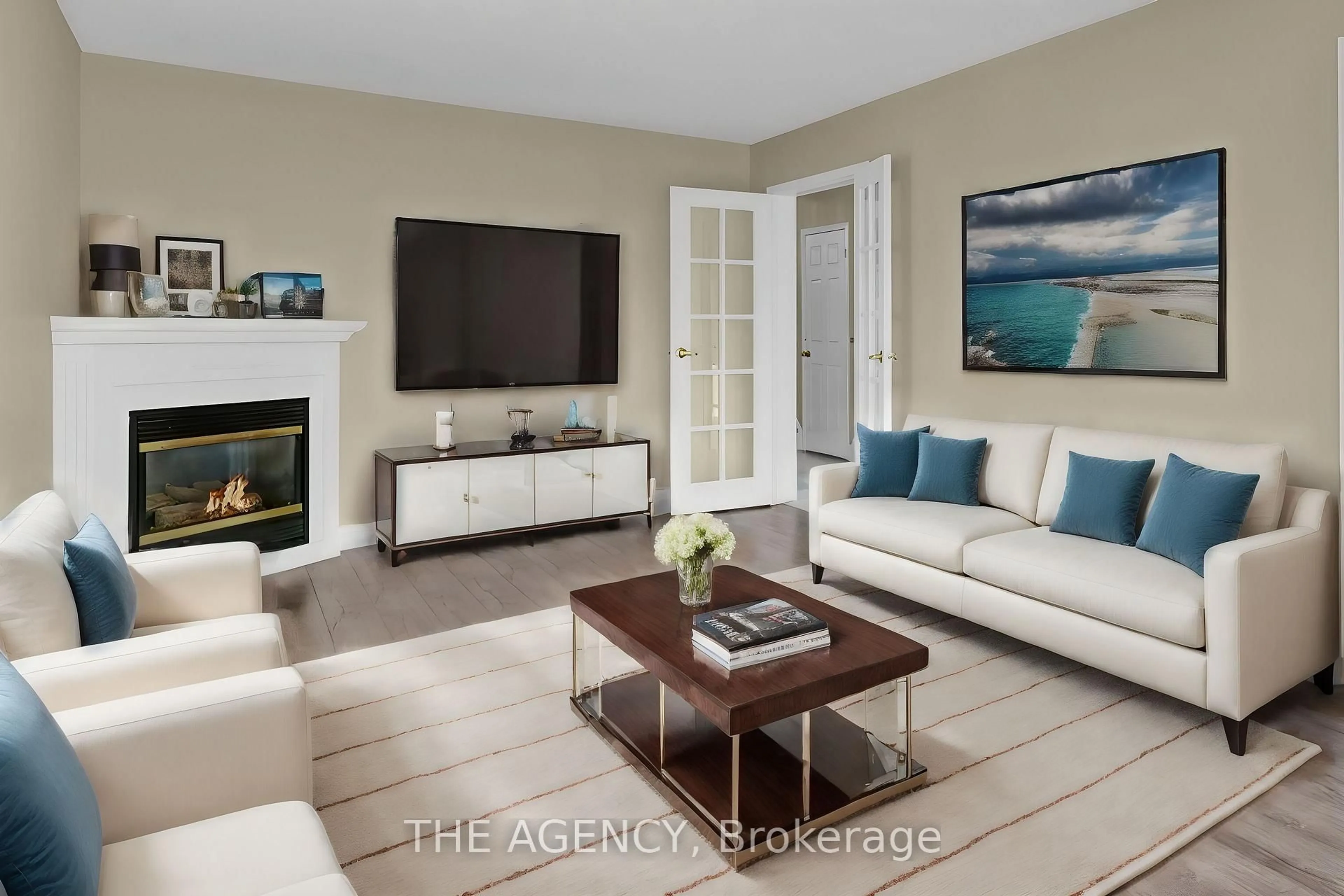 Living room with furniture, unknown for 48 Zachary Dr, Brampton Ontario L7A 1H7