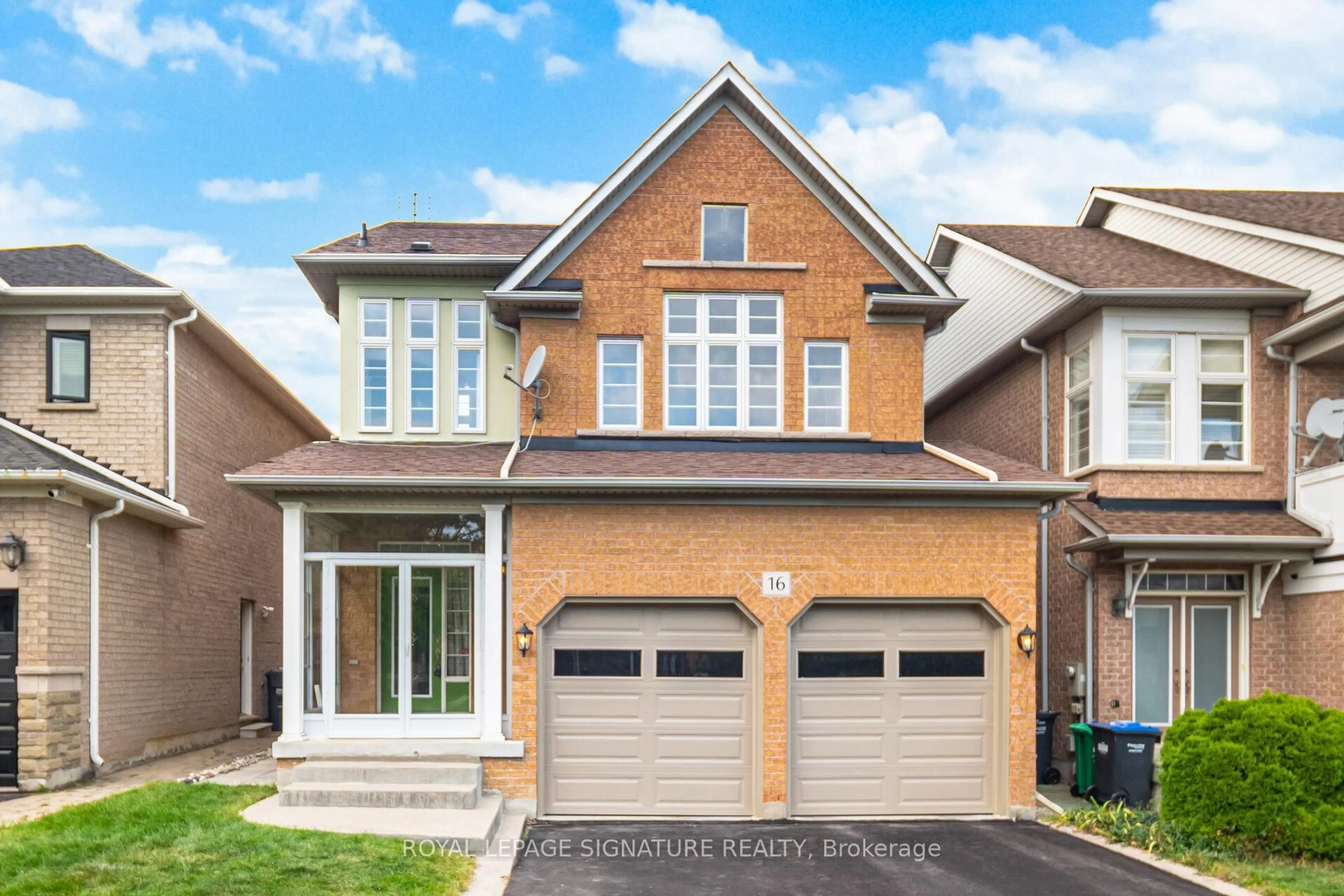 Home with brick exterior material, street for 16 Aria Lane, Brampton Ontario L6S 6J5