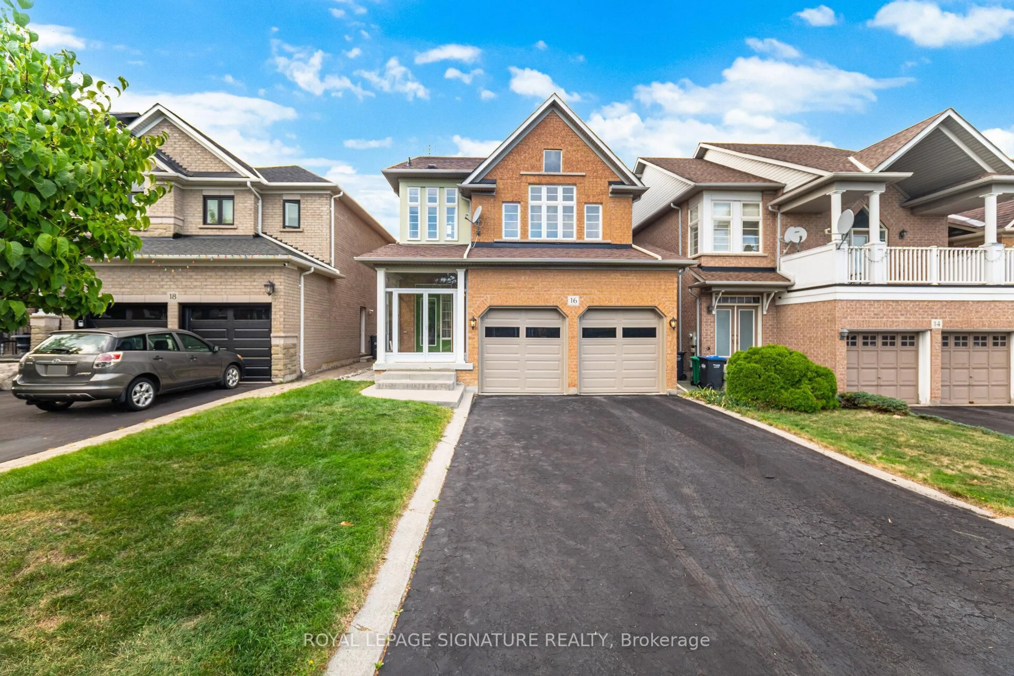 Home with brick exterior material, street for 16 Aria Lane, Brampton Ontario L6S 6J5
