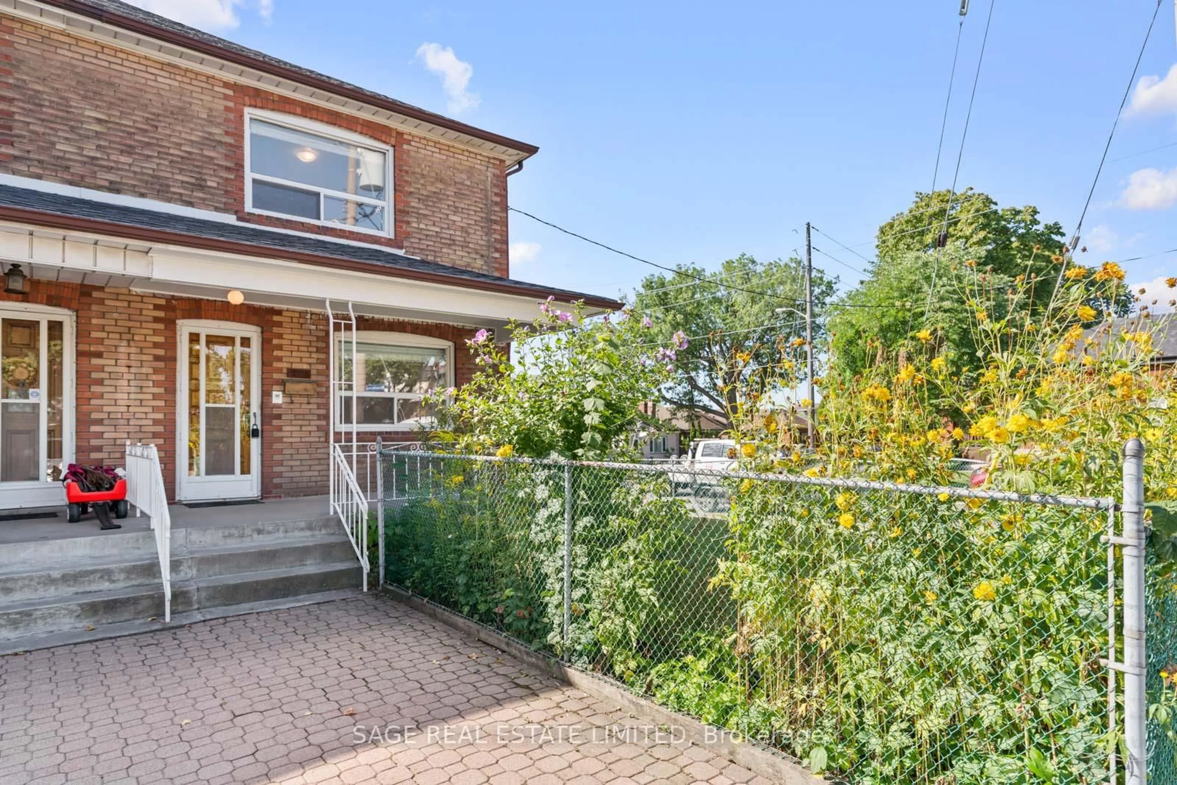 Home with brick exterior material, street for 49 Bowie Ave, Toronto Ontario M6E 2P2
