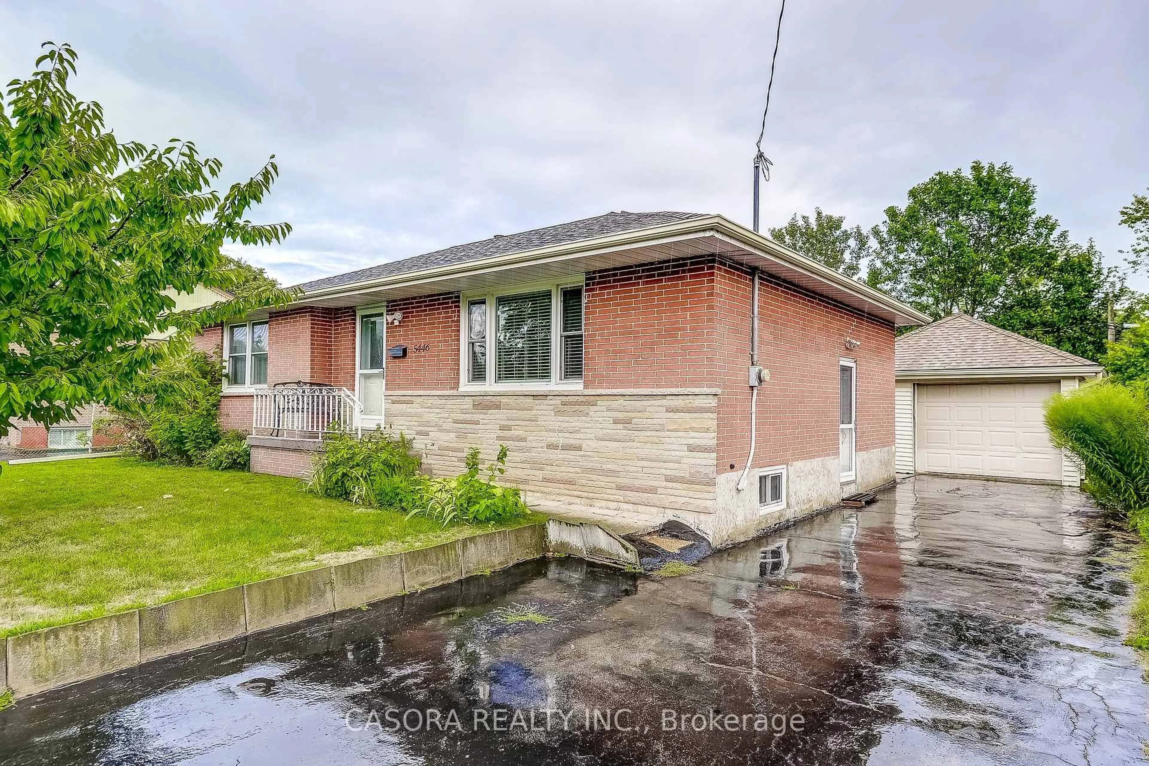 Home with brick exterior material, street for 5446 Calvert Pl, Burlington Ontario L7L 3H7
