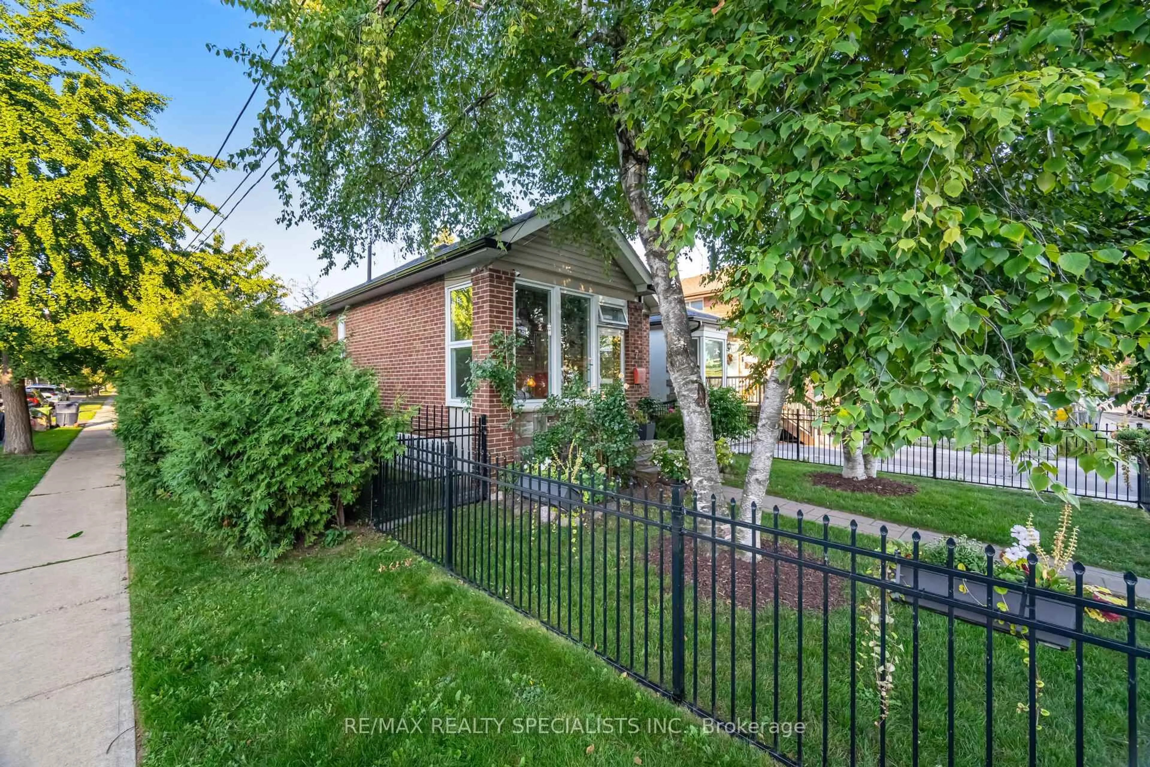Home with brick exterior material, street for 7 Twenty Ninth St, Toronto Ontario M8W 3A7
