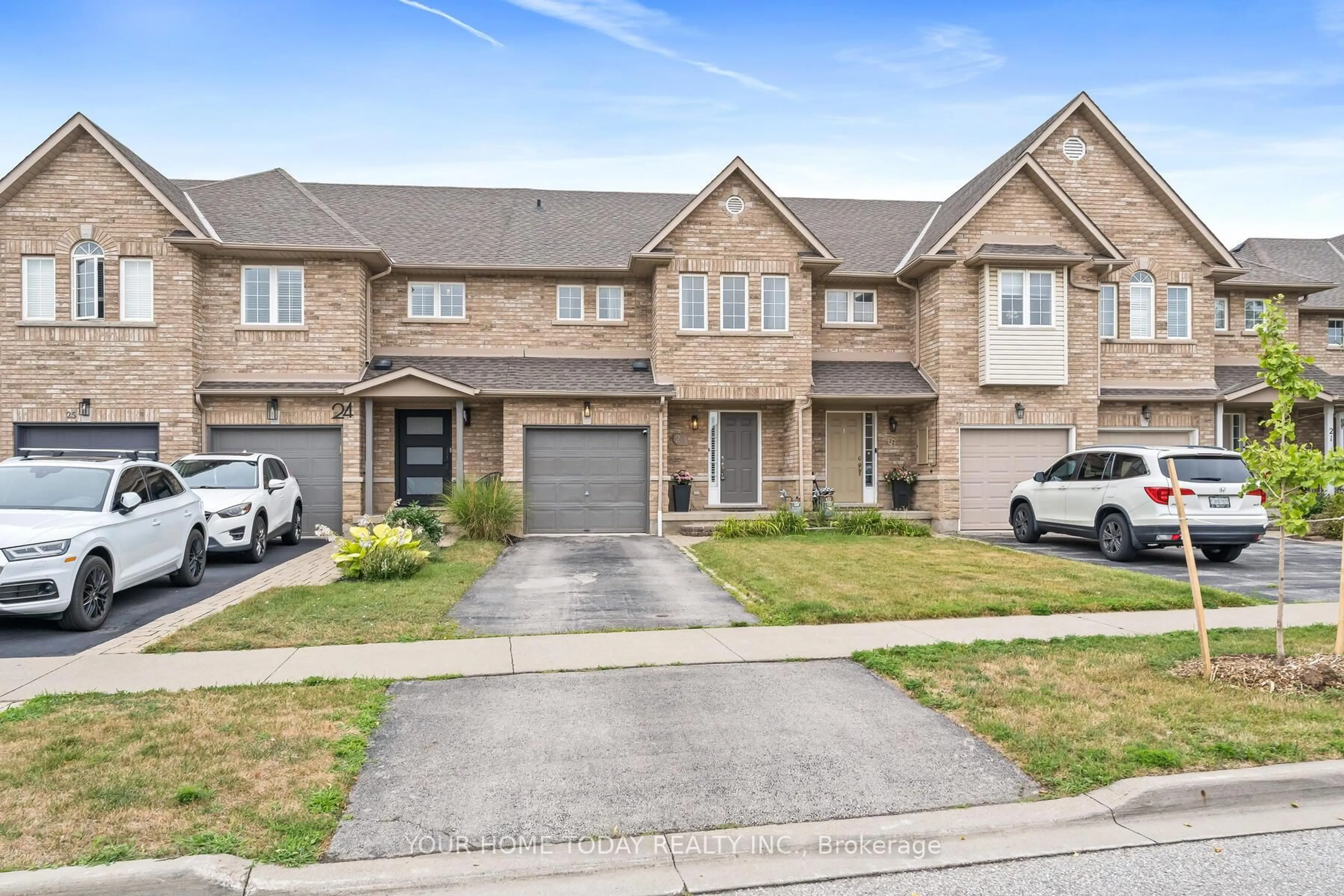 Home with brick exterior material, street for 4055 Forest Run Ave #23, Burlington Ontario L7M 5B8