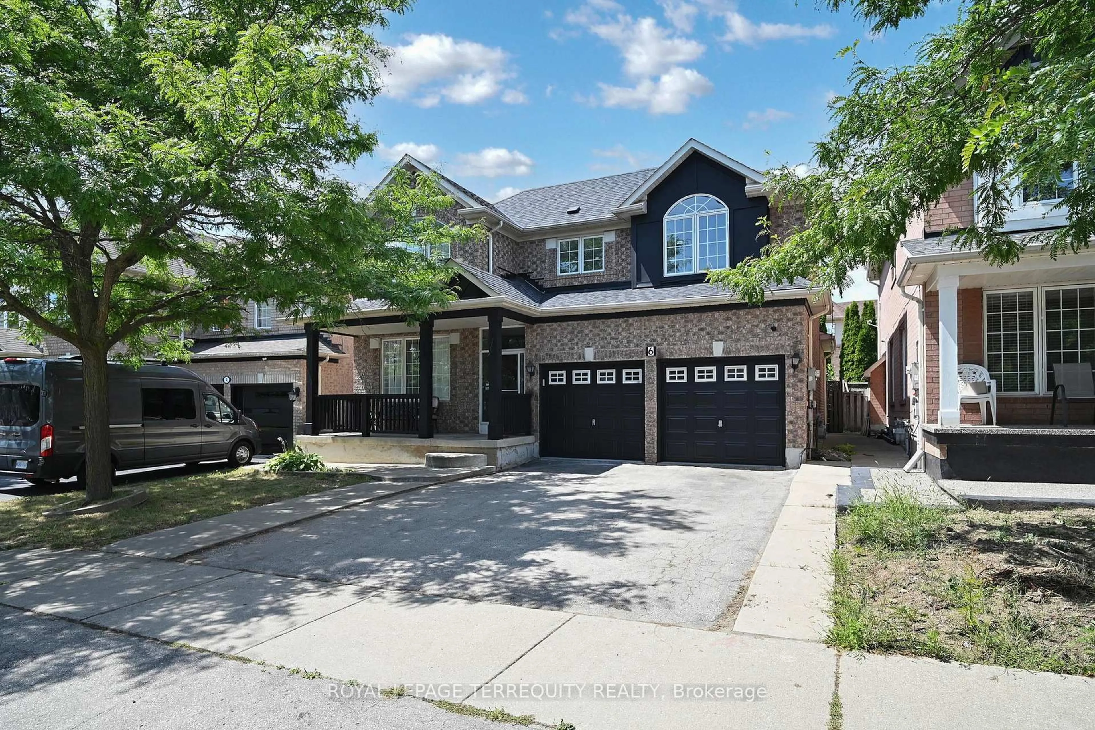 Home with brick exterior material, street for 6 Verona Dr, Brampton Ontario L6P 1L2
