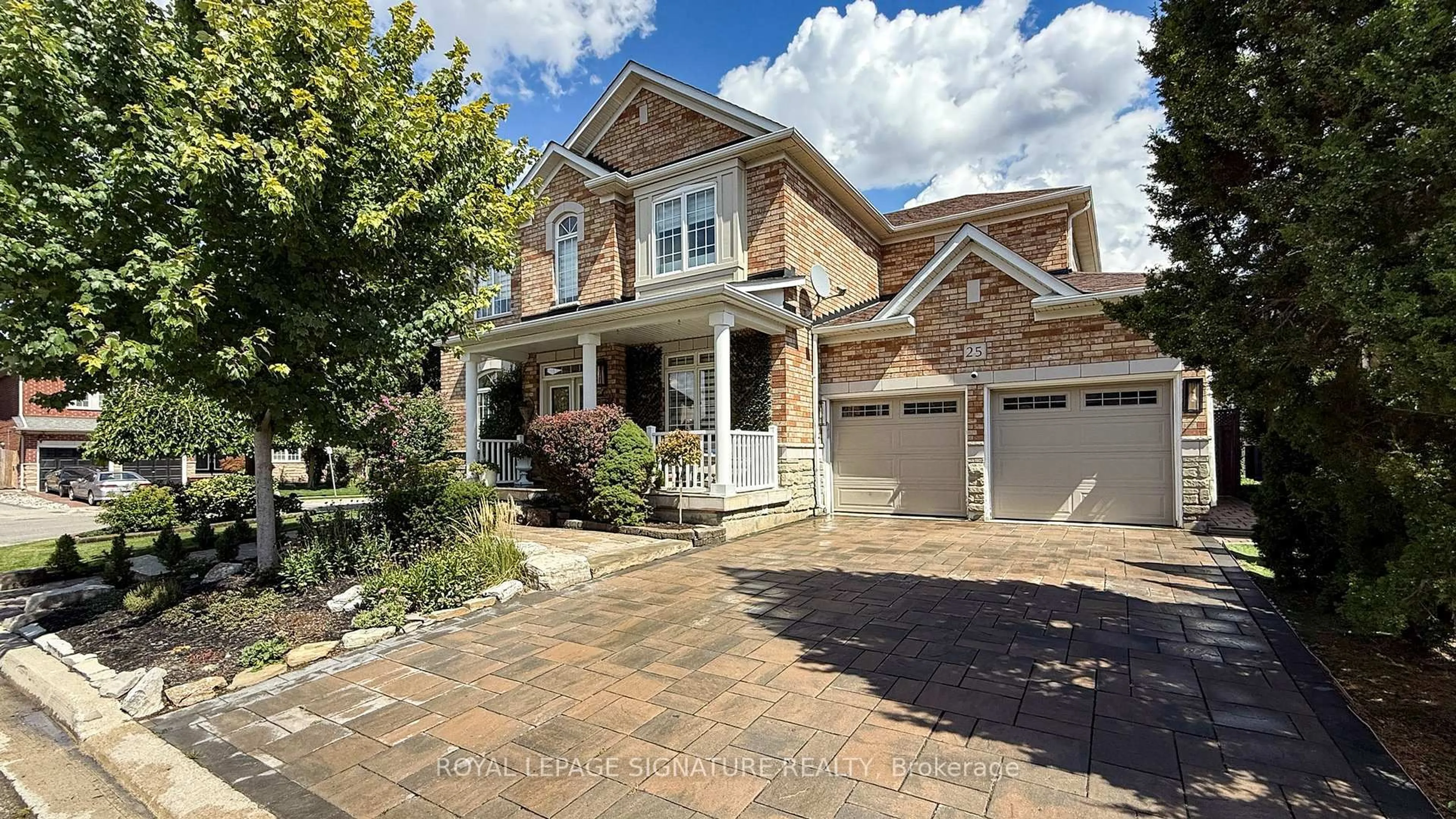 Home with brick exterior material, street for 25 Sawston Circ, Brampton Ontario L7A 2N7