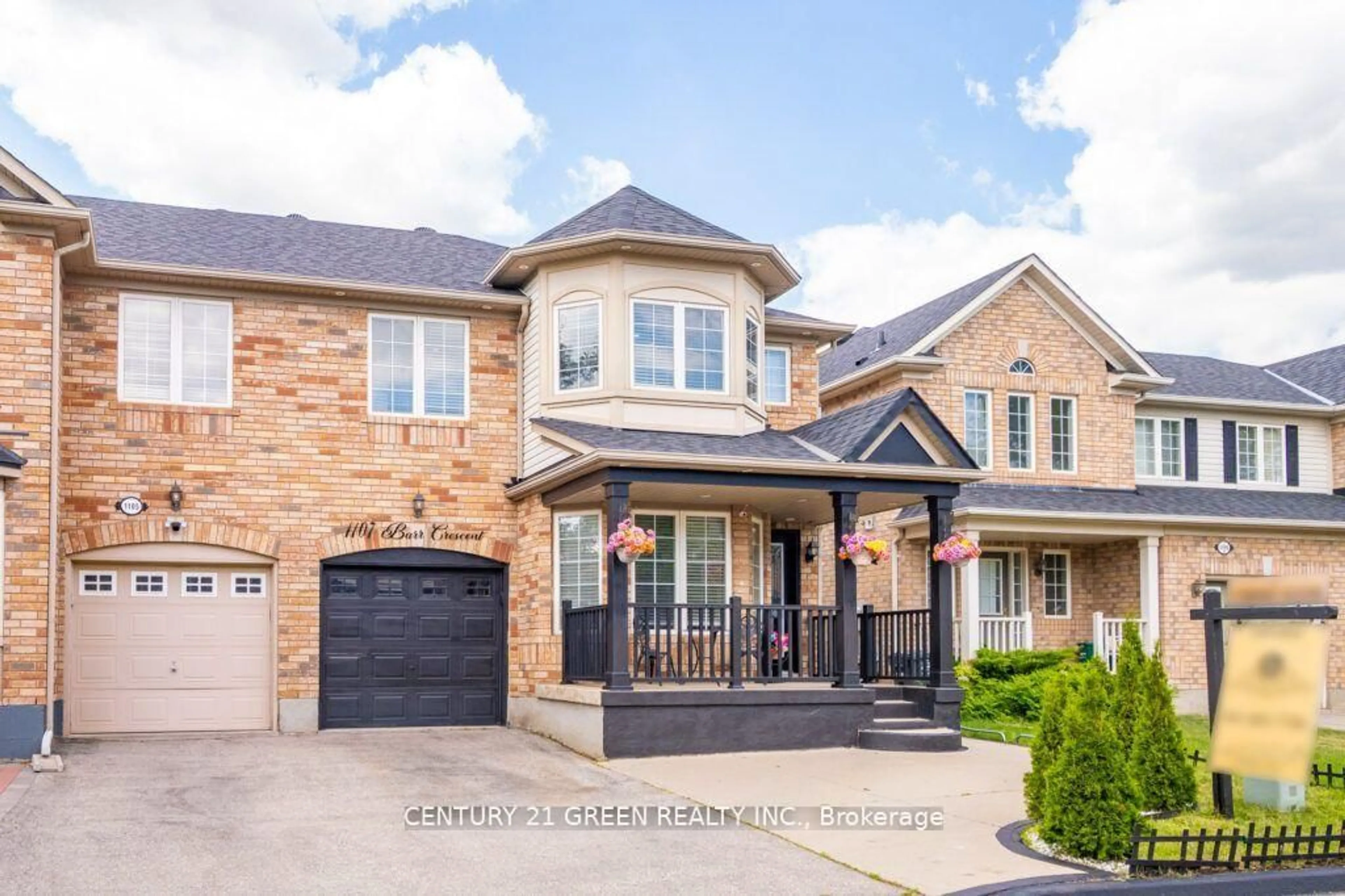 Home with brick exterior material, street for 1107 Barr Cres, Milton Ontario L9T 6Y3