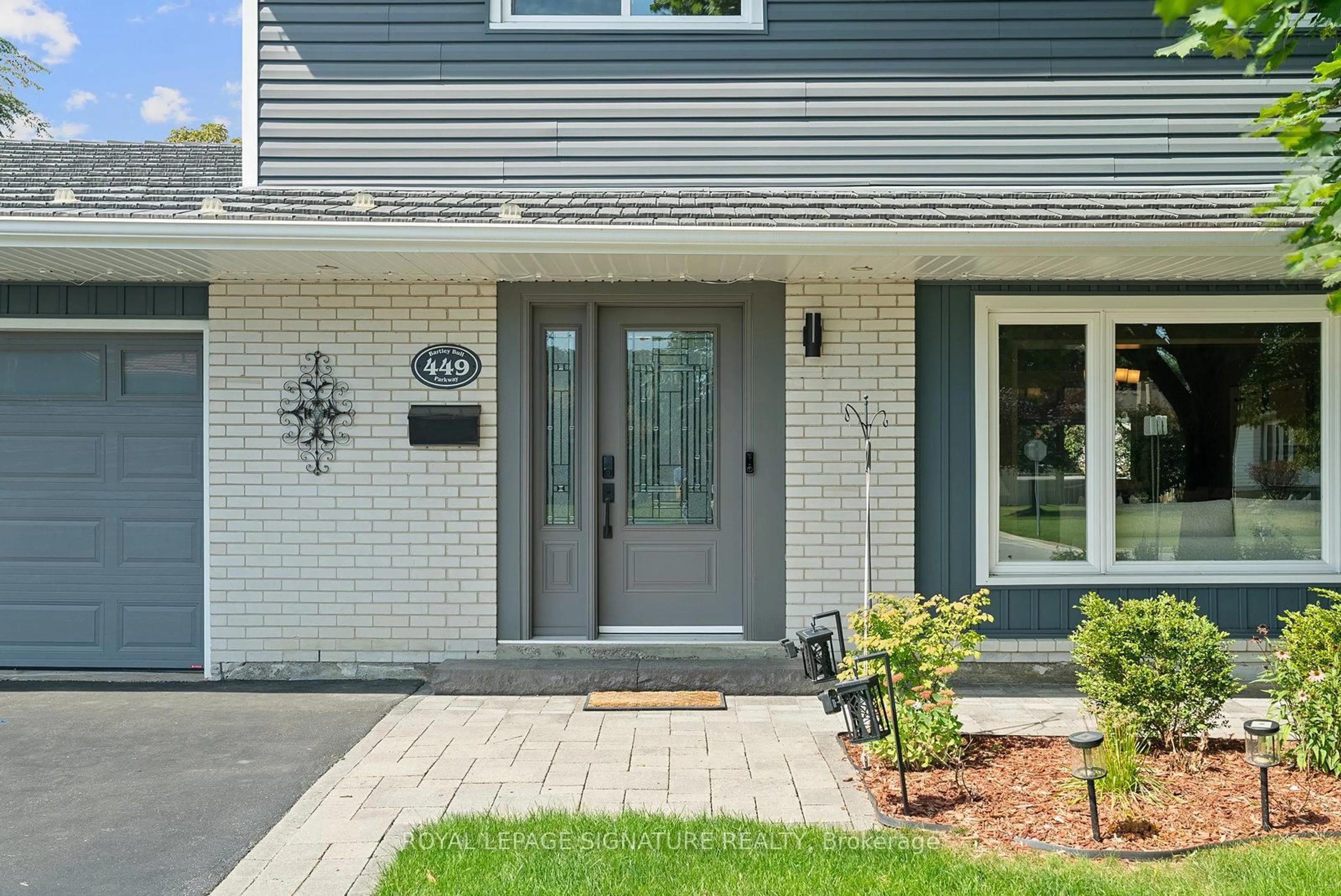 Home with brick exterior material, street for 449 Bartley Bull Pkwy, Brampton Ontario L6W 2M4
