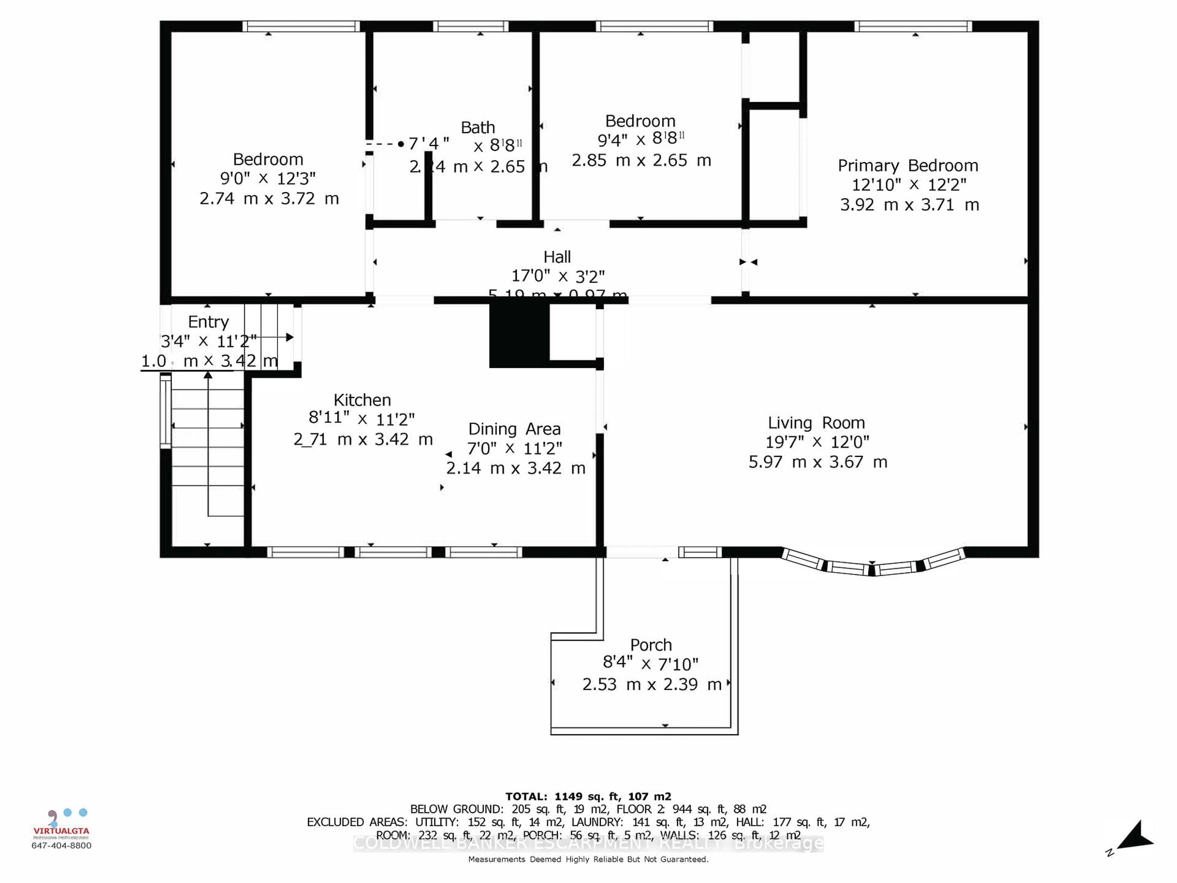 Floor plan for 54 Mowbray Pl, Halton Hills Ontario L7J 2J8
