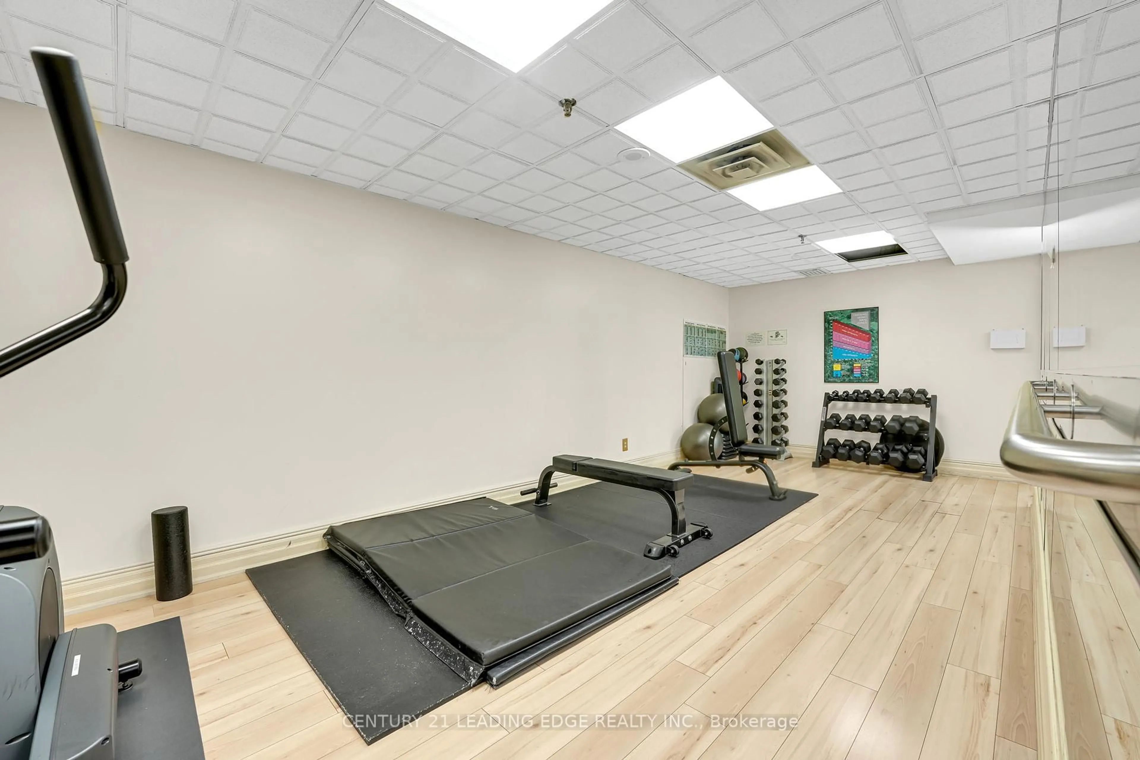 Gym or fitness room for 3605 Kariya Dr #905, Mississauga Ontario L5B 3J4