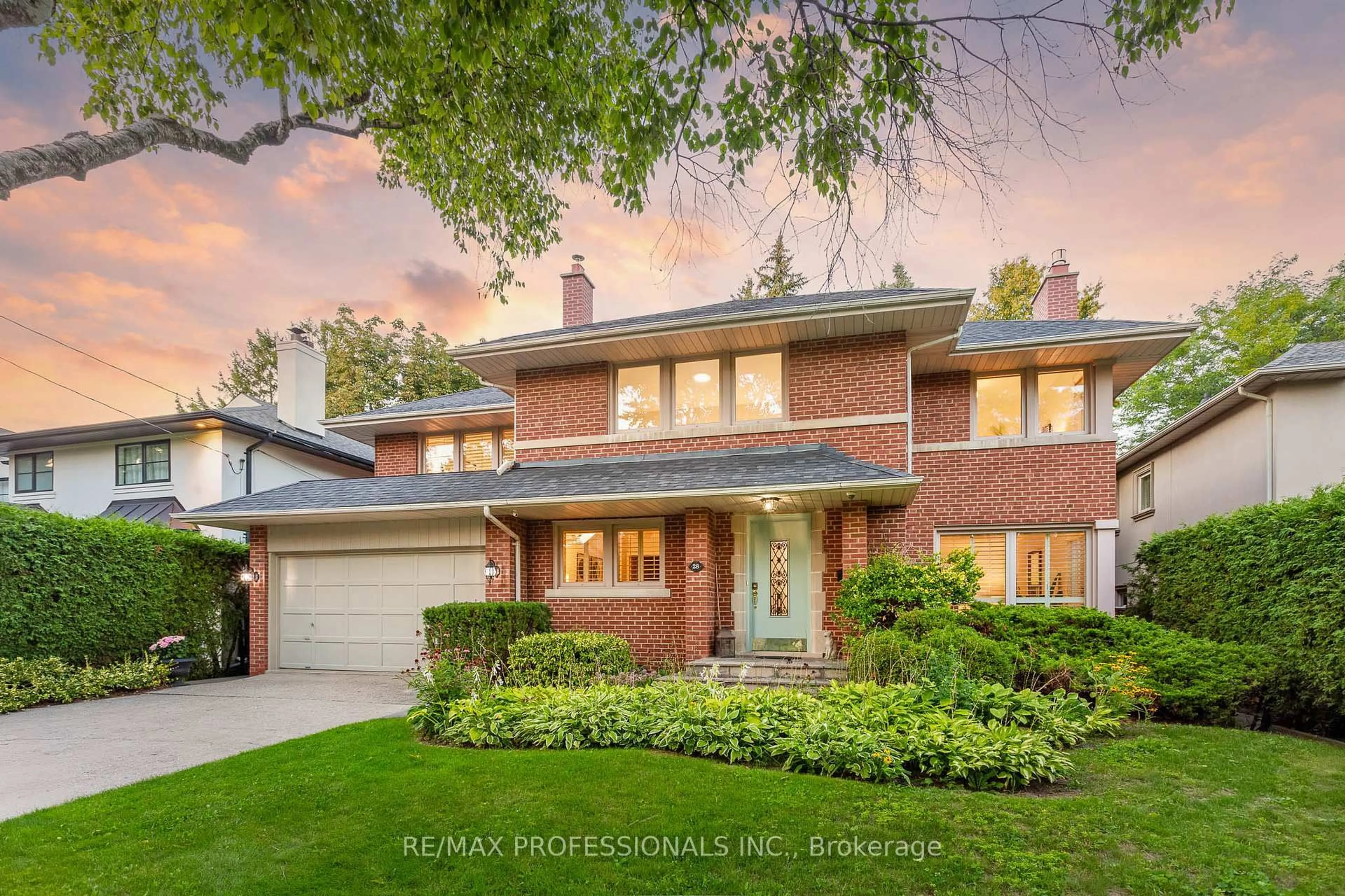 Home with brick exterior material, street for 28 Colwood Rd, Toronto Ontario M9A 4E4
