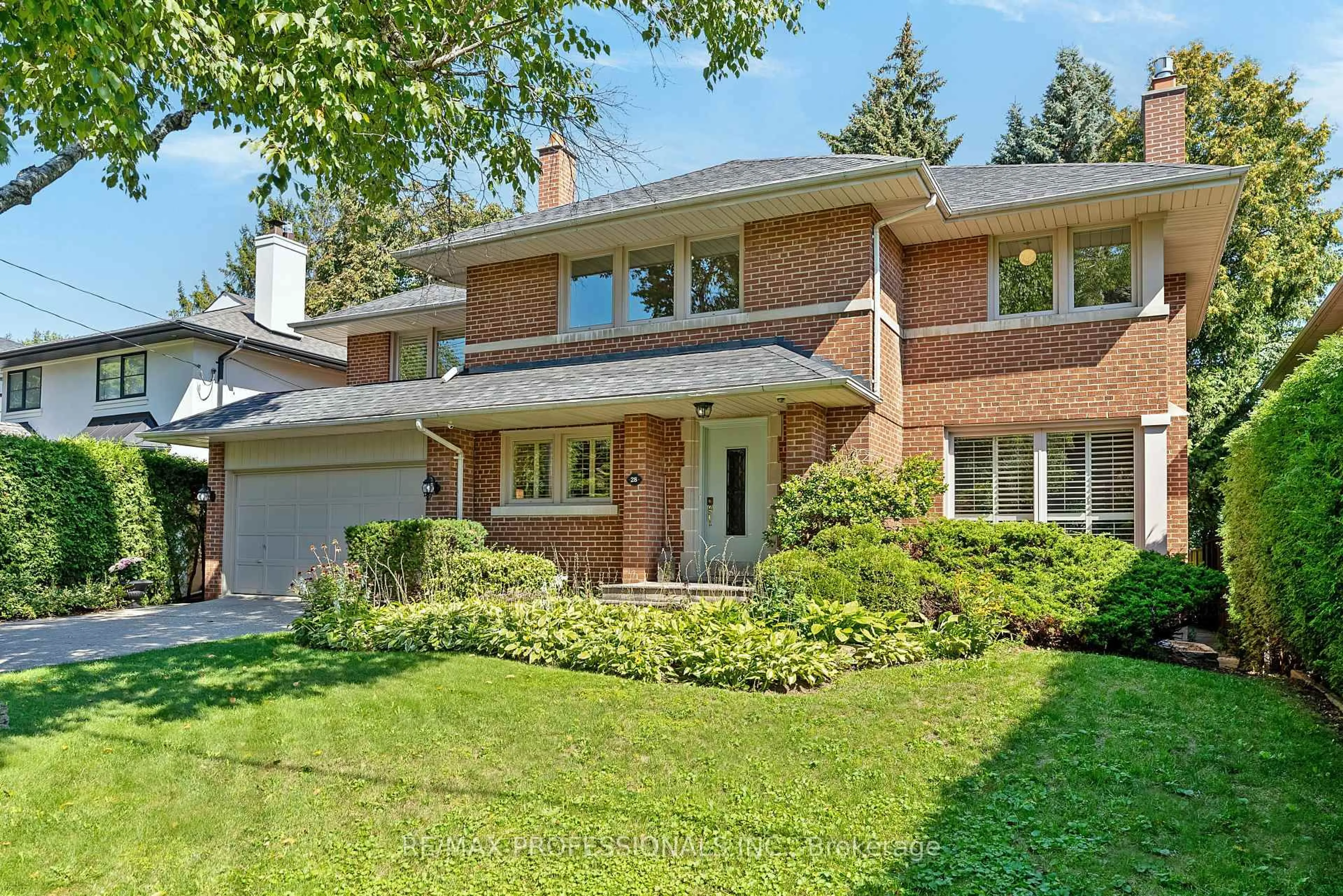 Home with brick exterior material, street for 28 Colwood Rd, Toronto Ontario M9A 4E4