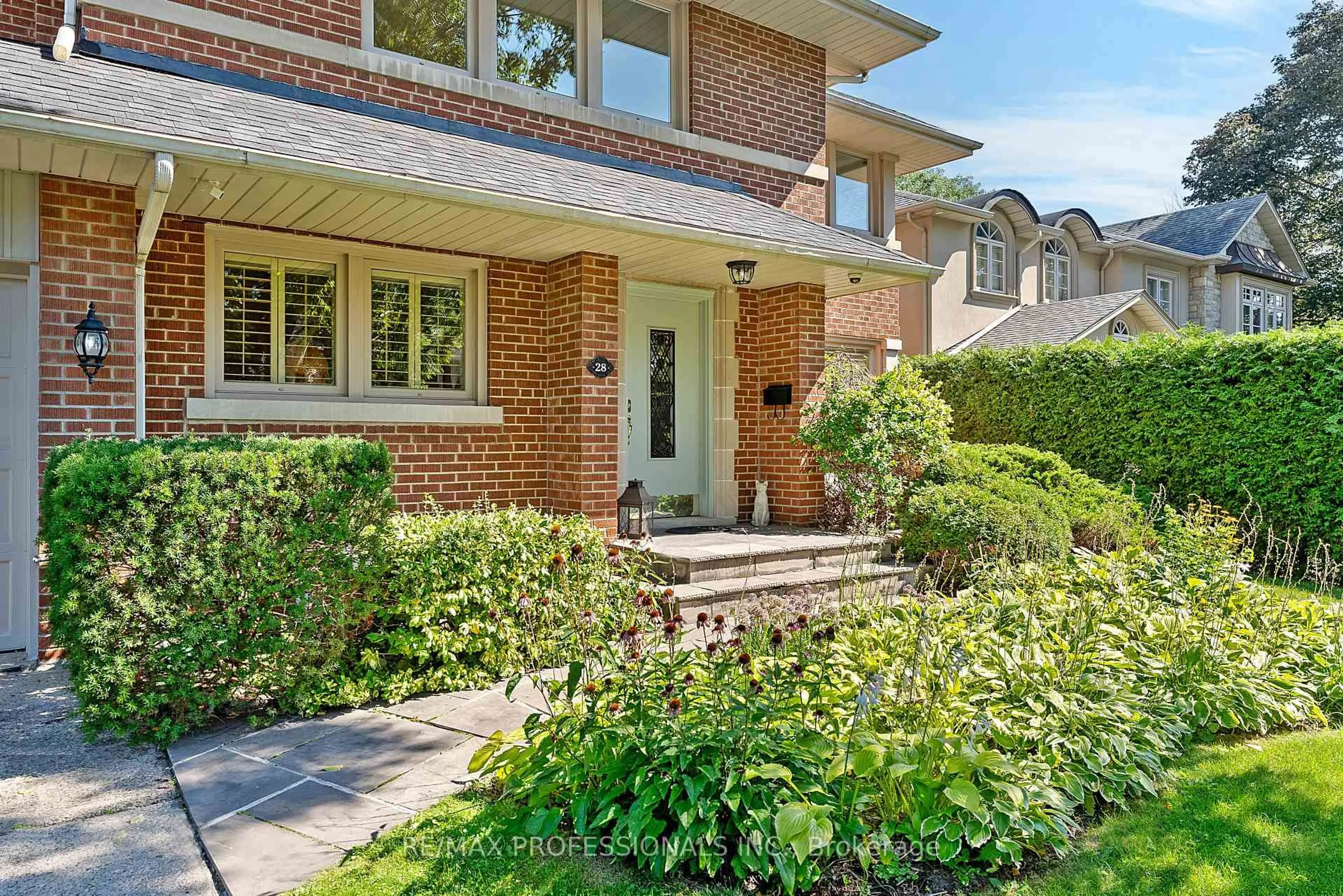 Home with brick exterior material, street for 28 Colwood Rd, Toronto Ontario M9A 4E4
