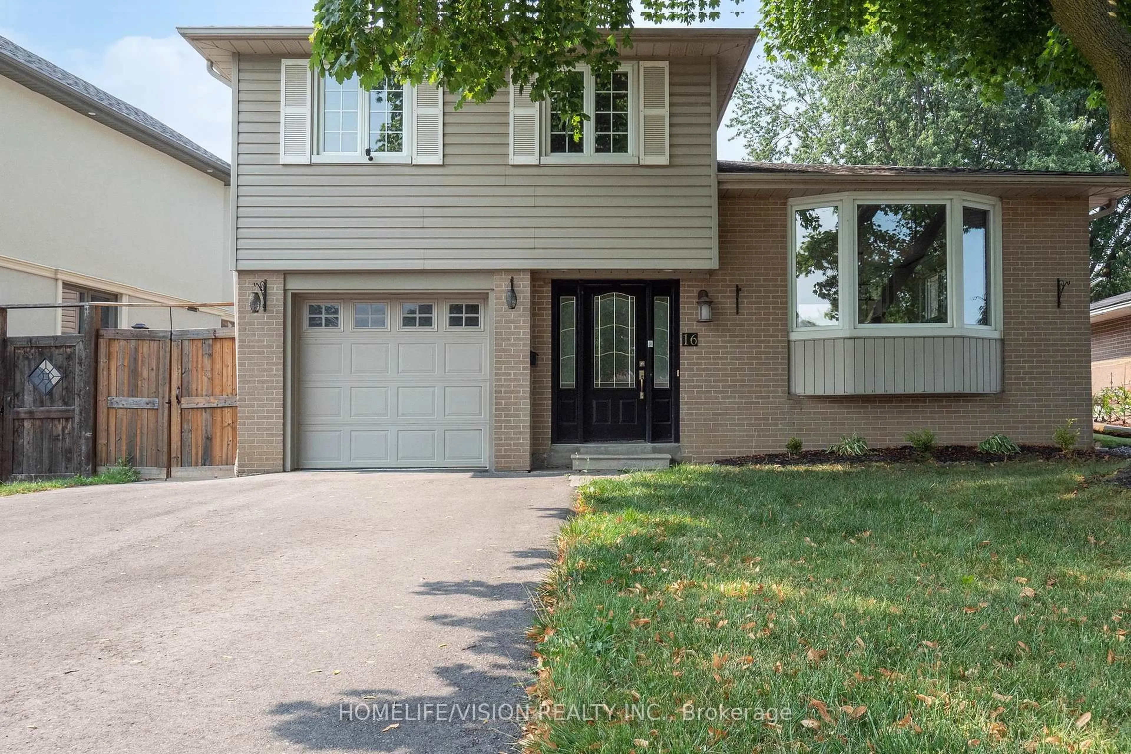 Home with brick exterior material, street for 16 Palgrave Cres, Brampton Ontario L6W 1C9
