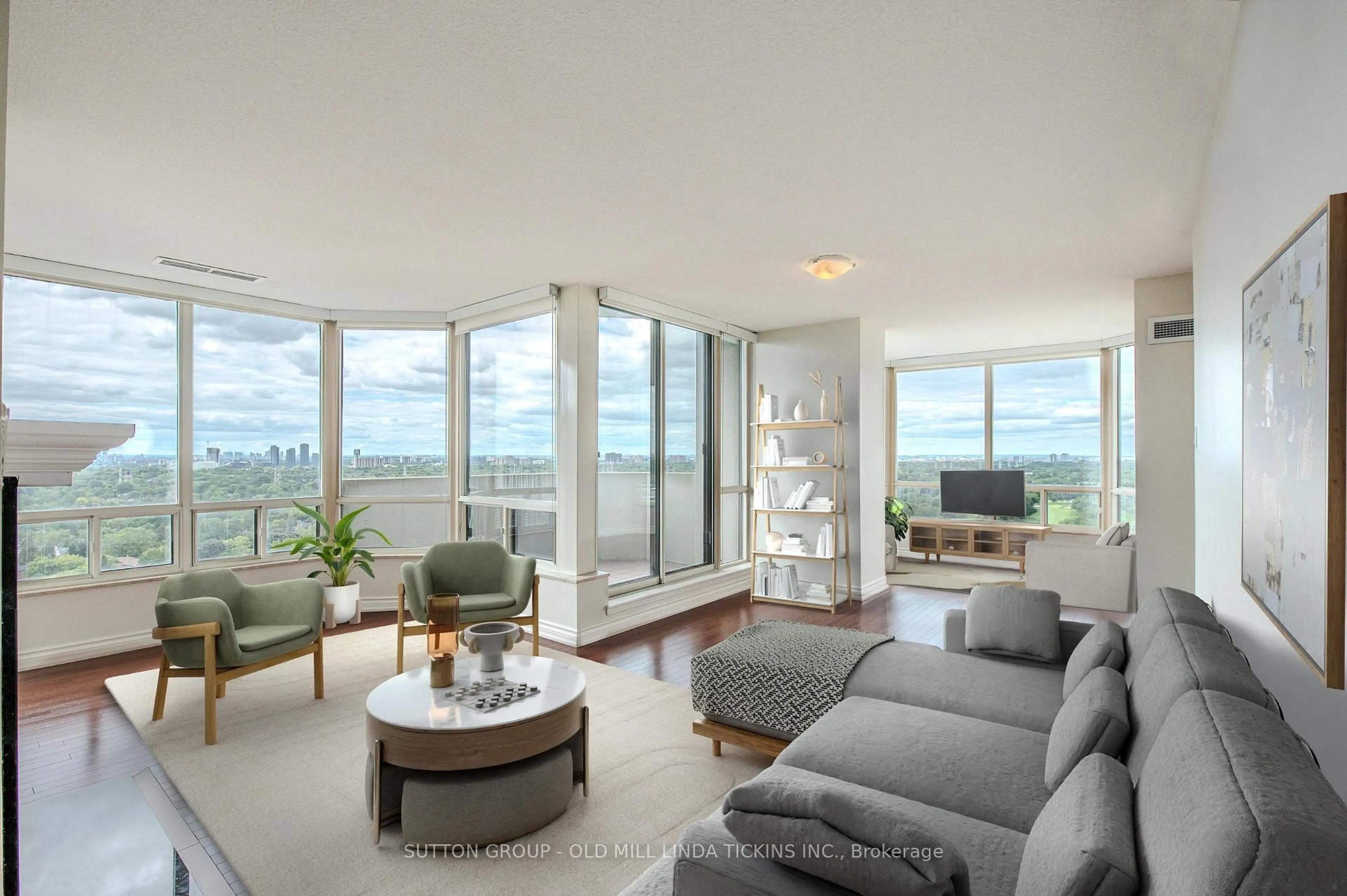 Living room with furniture, unknown for 1300 Islington Ave #2902, Toronto Ontario M9A 5C4