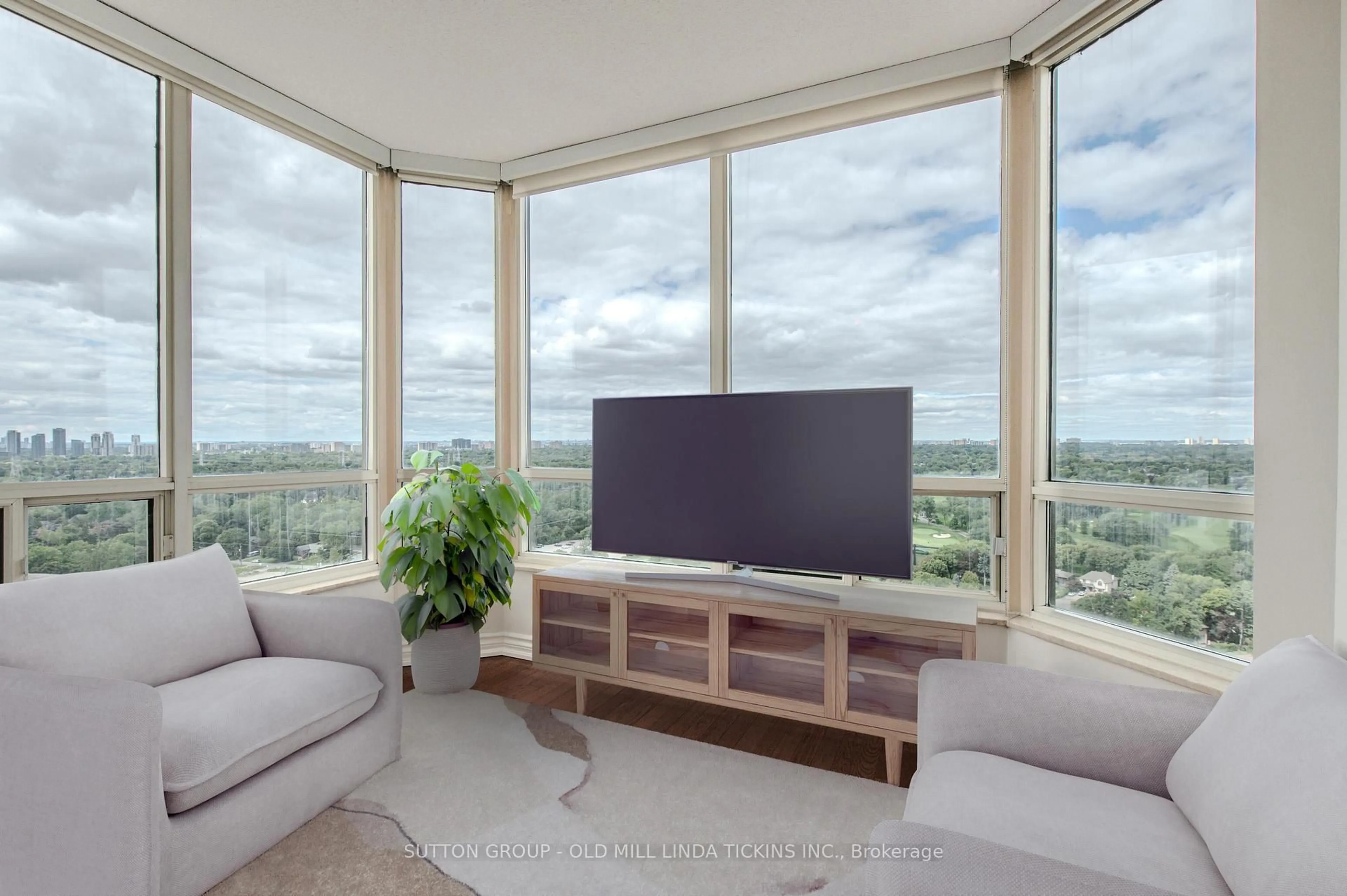 Living room with furniture, unknown for 1300 Islington Ave #2902, Toronto Ontario M9A 5C4