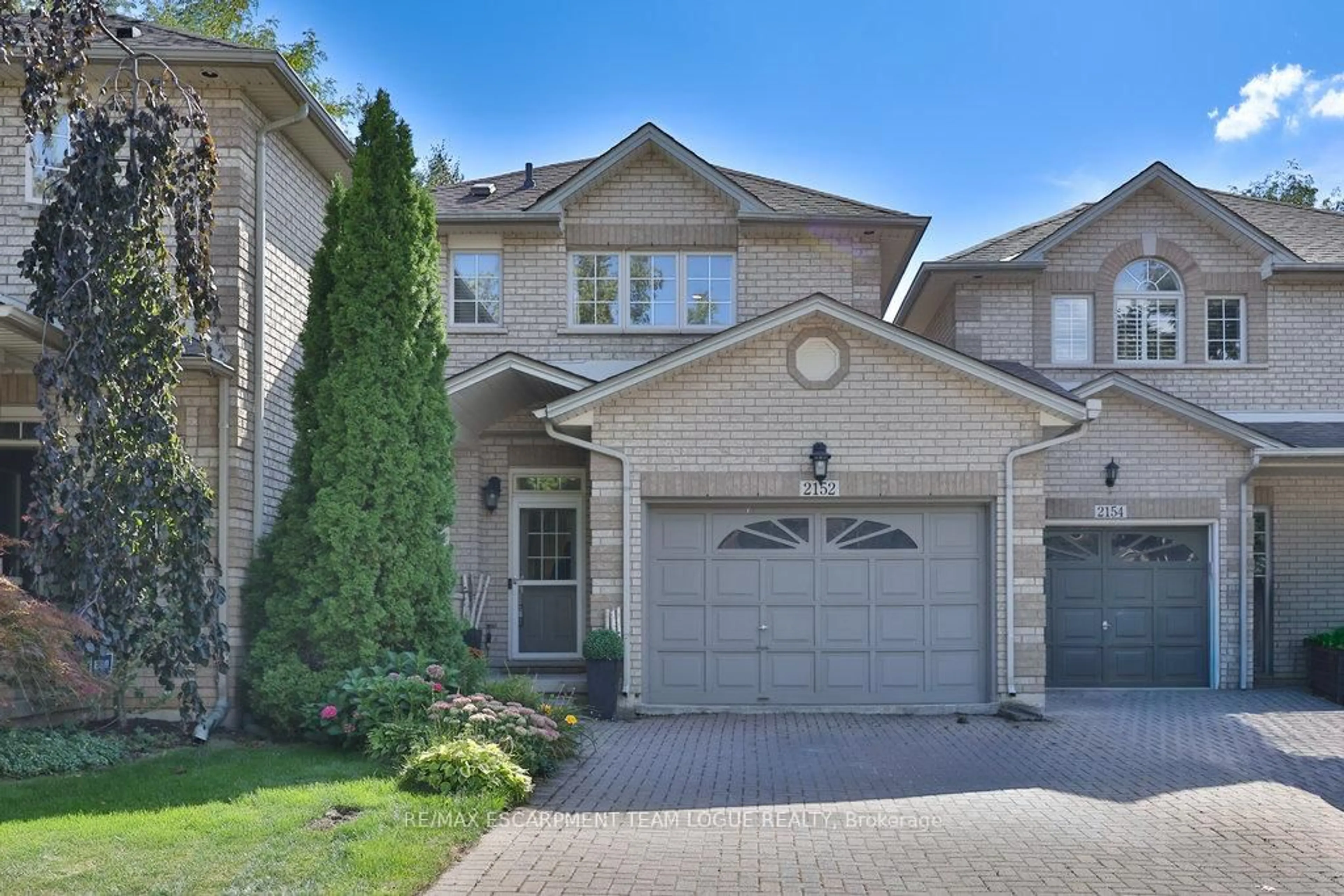 Home with brick exterior material, street for 2152 Crosswinds Crt, Burlington Ontario L7M 4K9