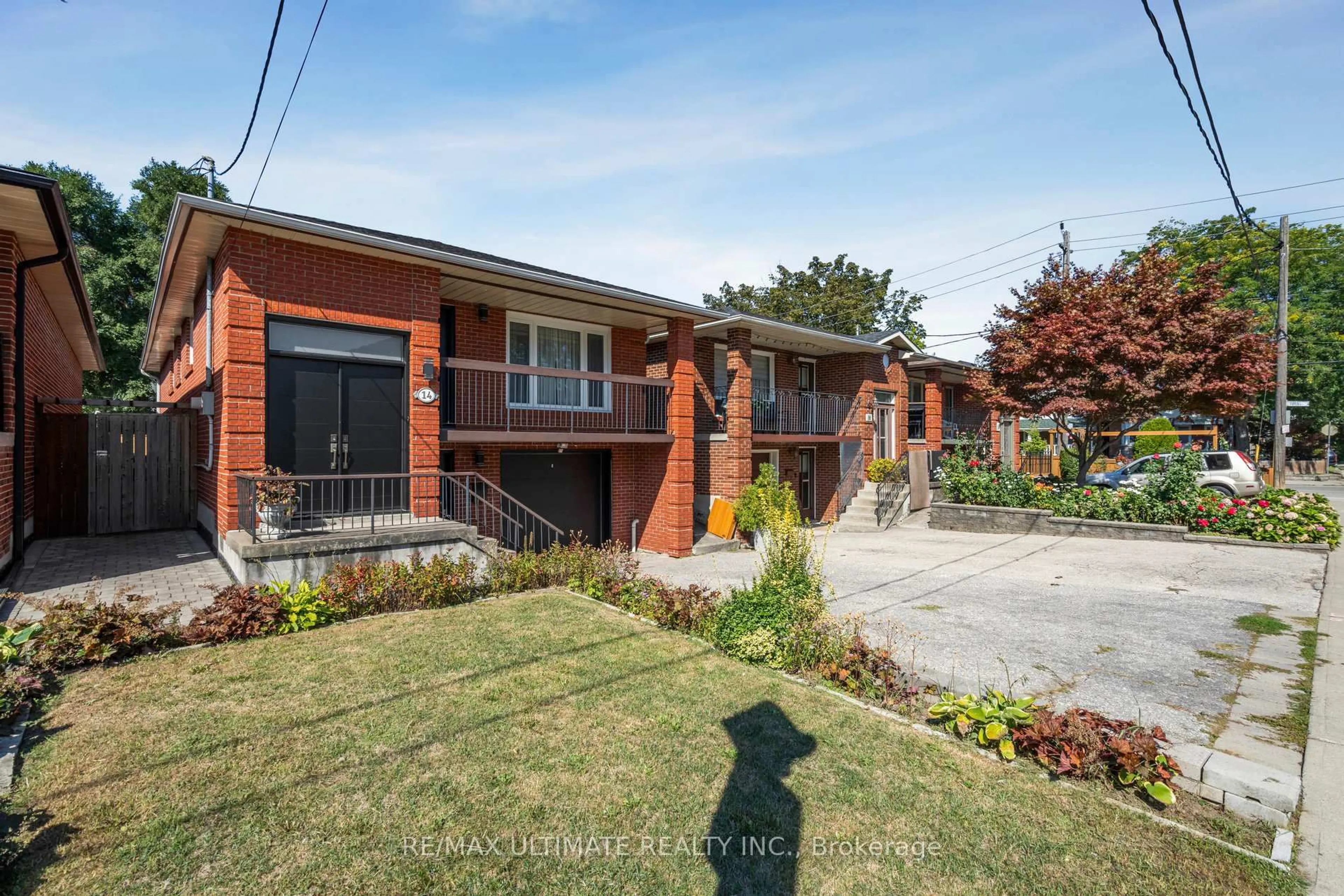 Home with brick exterior material, street for 14 SYNDICATE Ave, Toronto Ontario M6N 4M3