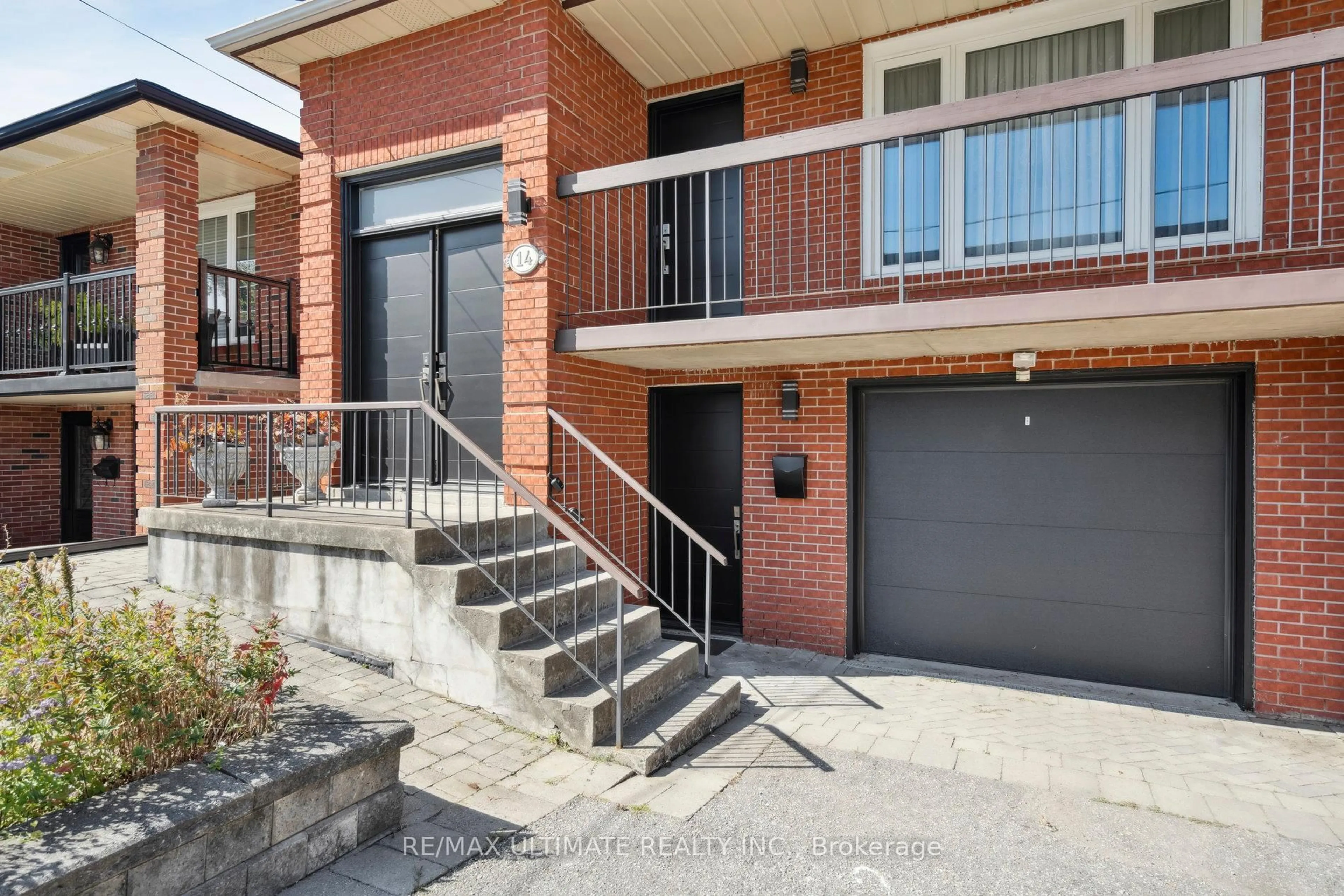 Home with brick exterior material, street for 14 SYNDICATE Ave, Toronto Ontario M6N 4M3