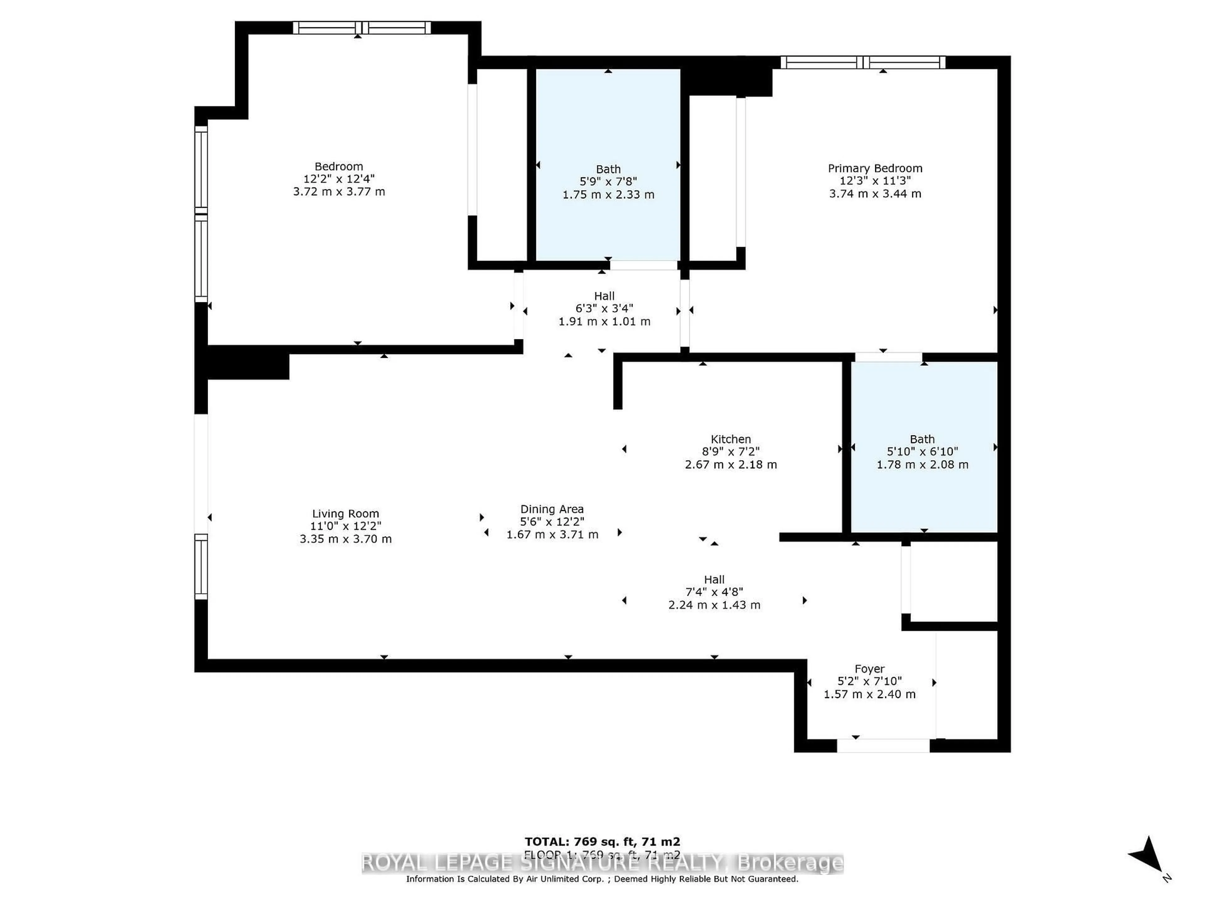 Floor plan for 2081 Fairview St #610, Burlington Ontario L7R 0E4