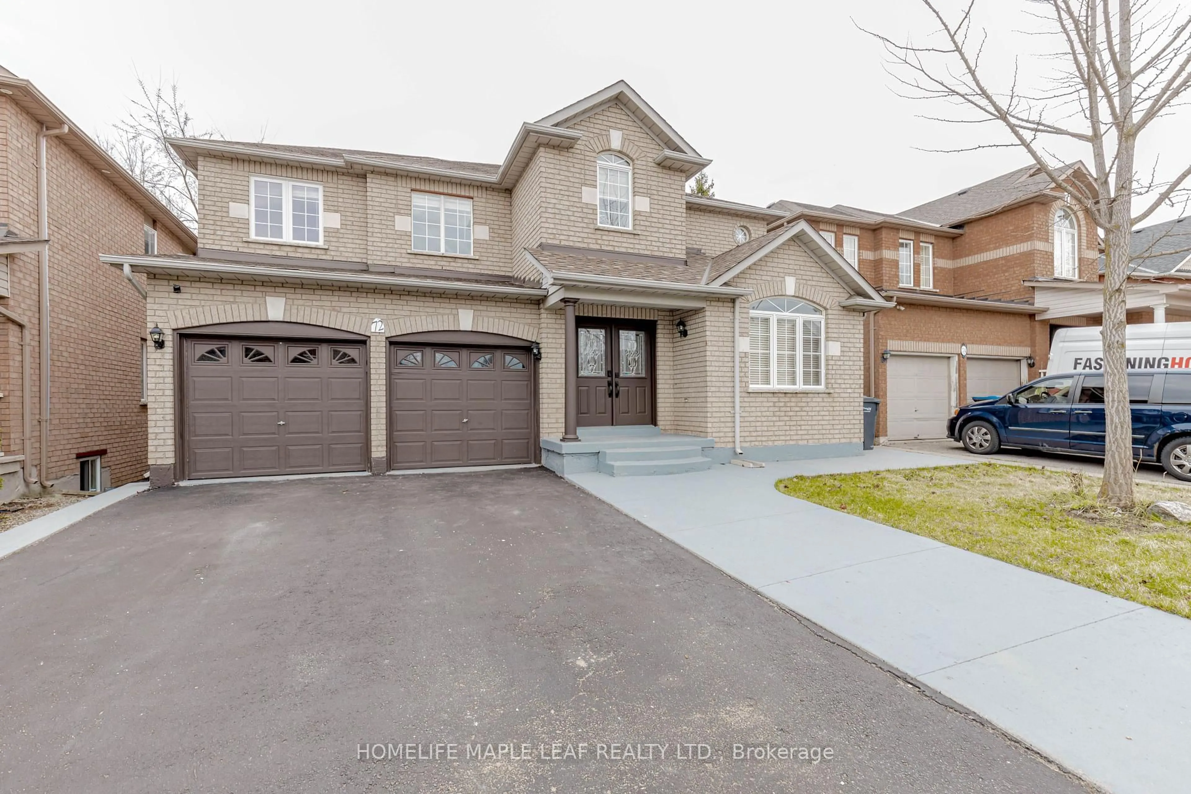 Home with brick exterior material, street for 72 Dunvegan Cres, Brampton Ontario L7A 2Y1