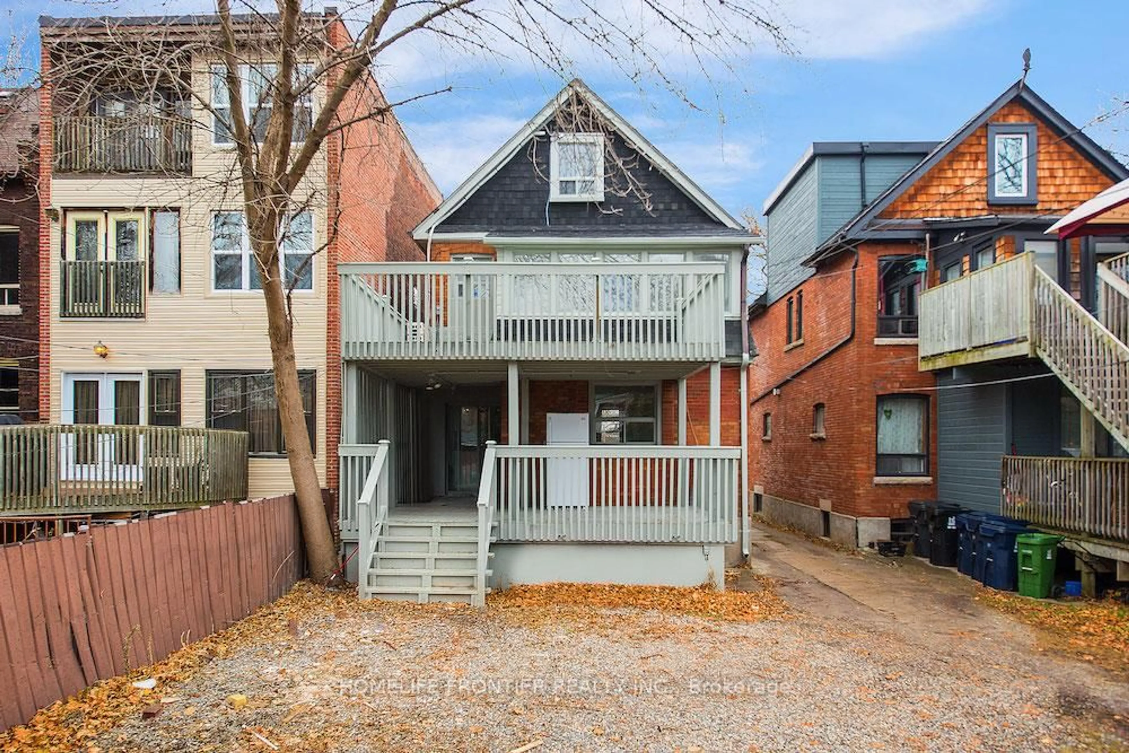 Home with brick exterior material, street for 46 Cowan Ave, Toronto Ontario M6K 2N4