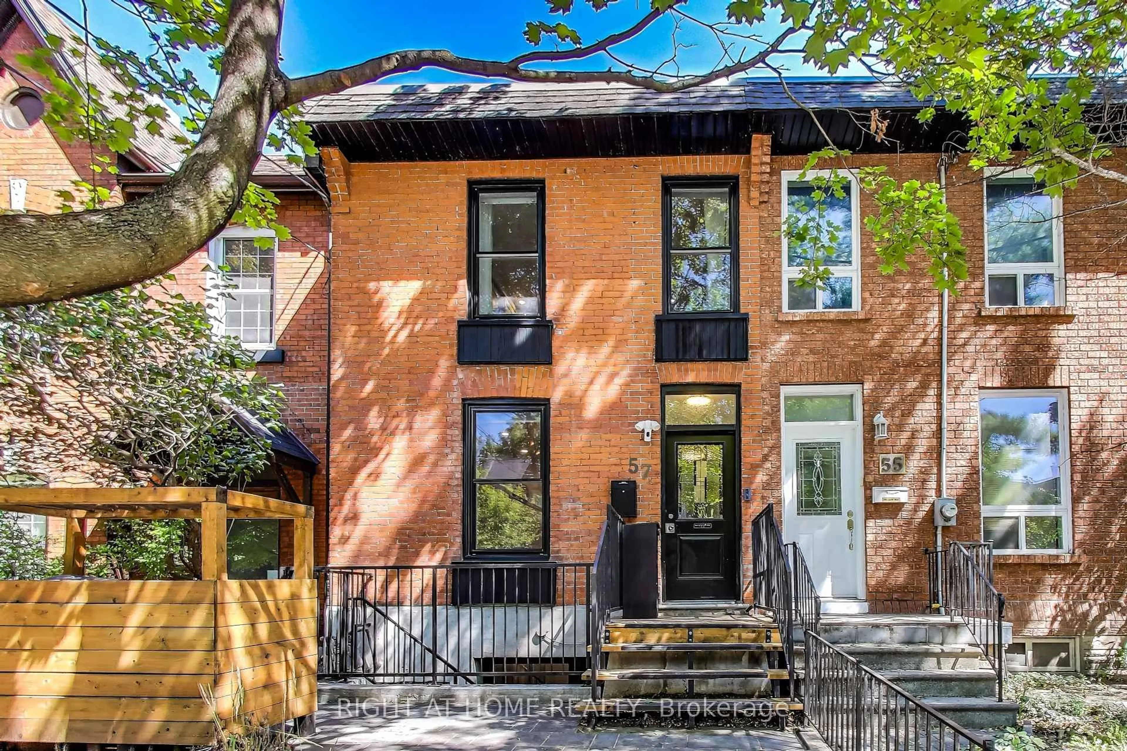 Home with brick exterior material, street for 57 Gwynne Ave, Toronto Ontario M6K 2C5