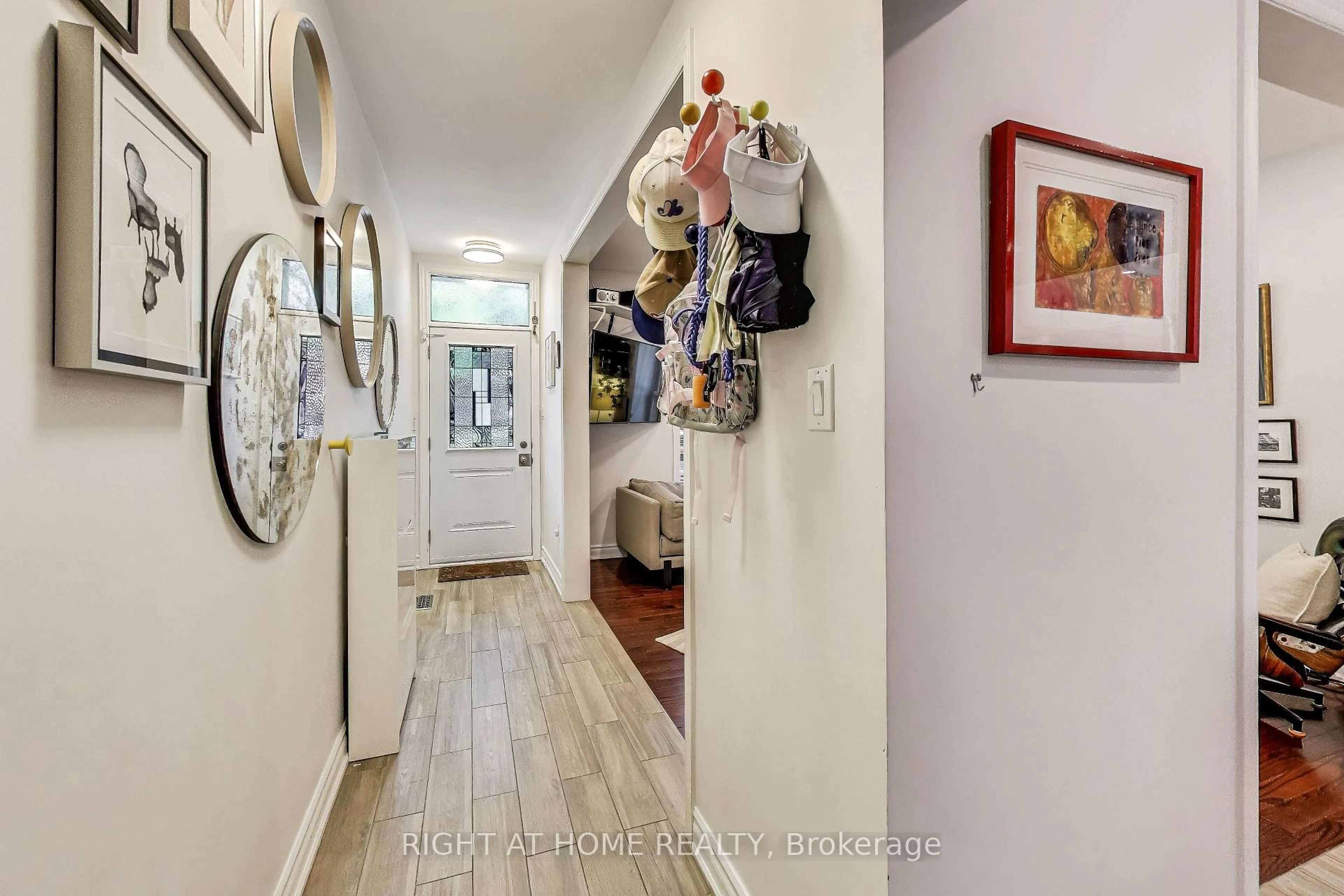Indoor entryway for 57 Gwynne Ave, Toronto Ontario M6K 2C5