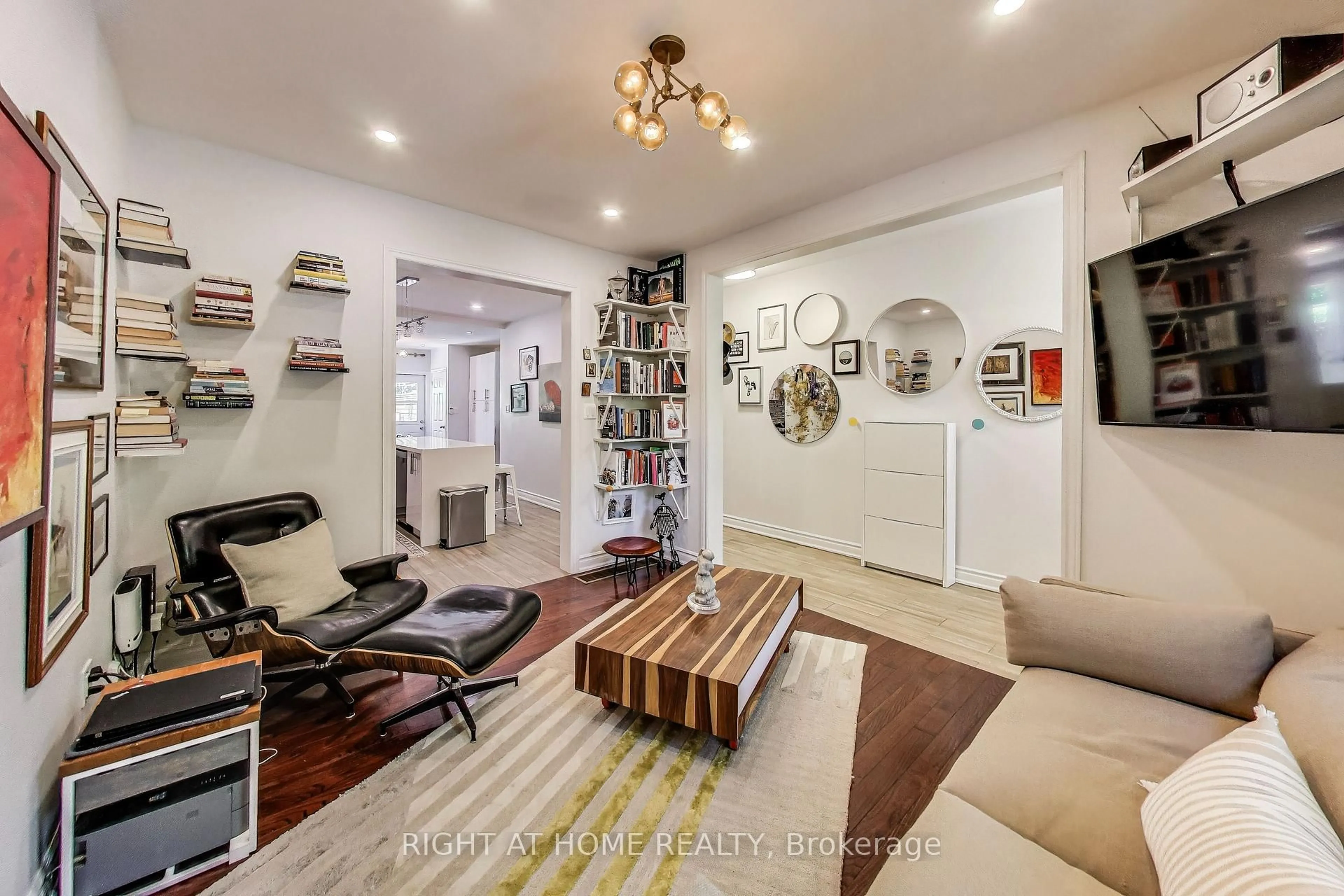 Living room with furniture, unknown for 57 Gwynne Ave, Toronto Ontario M6K 2C5