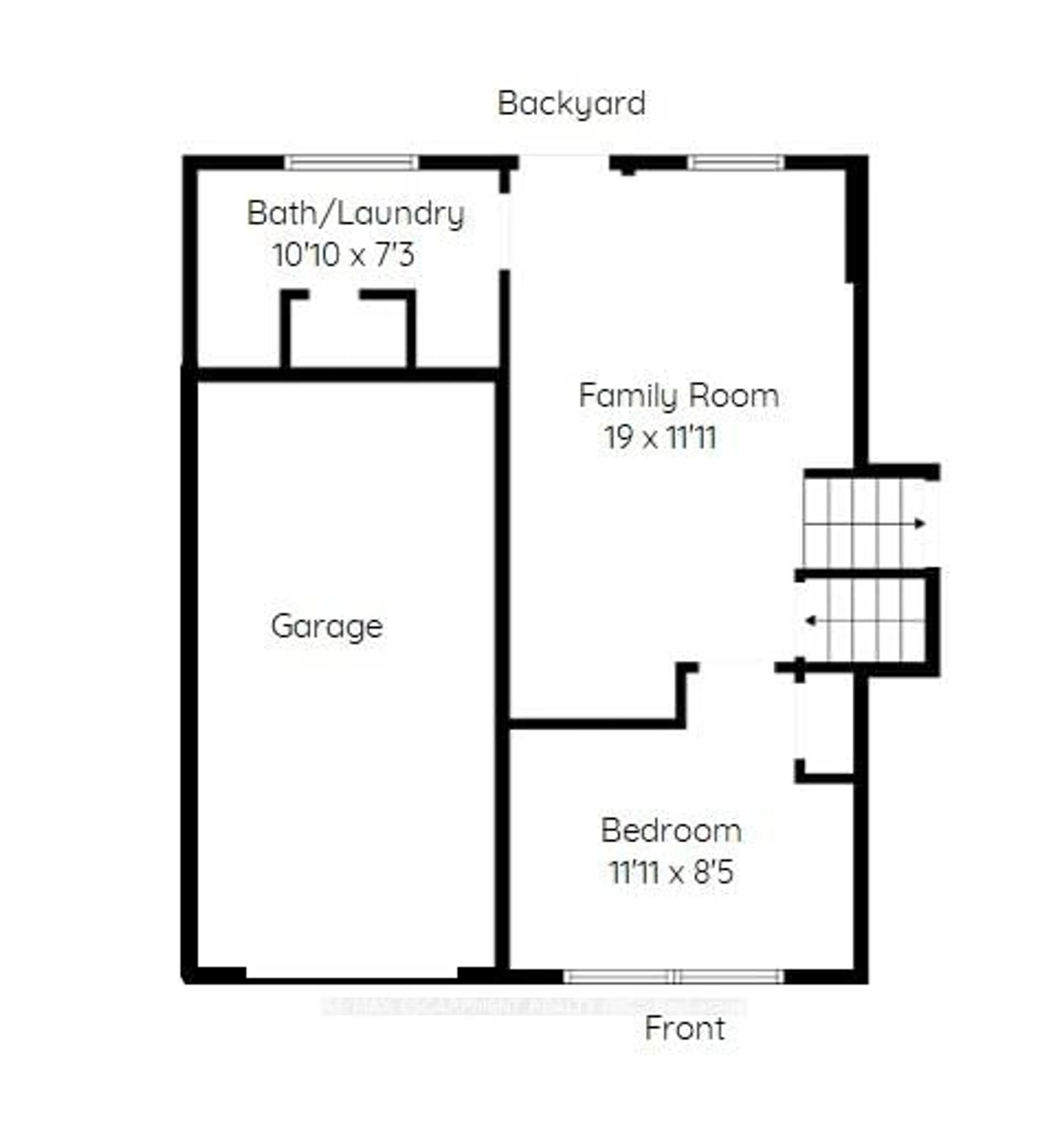 Floor plan for 219 Strathcona Dr, Burlington Ontario L7L 2C7