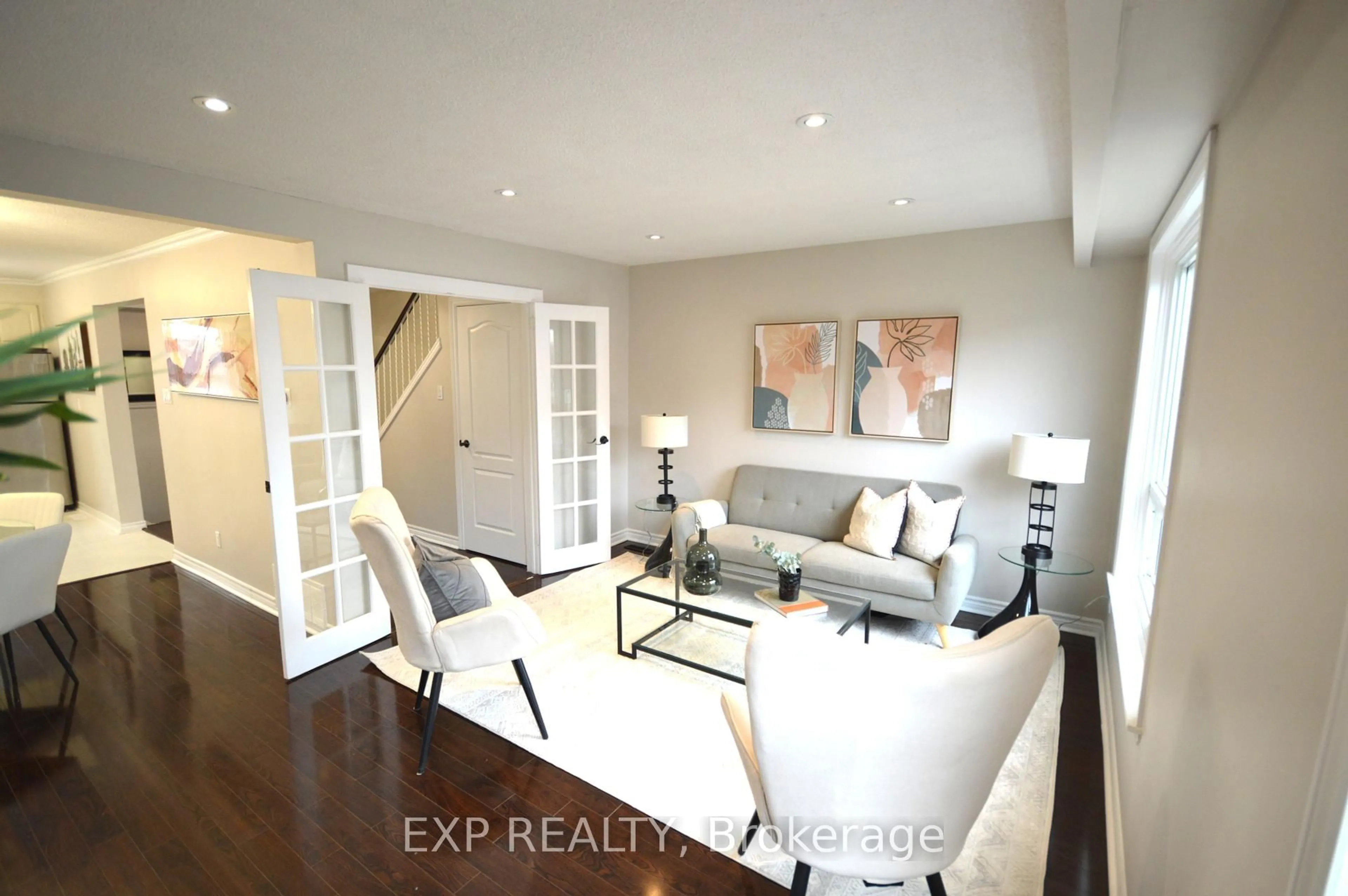 Living room with furniture, unknown for 18 Moregate Cres #10, Brampton Ontario L6S 3K9