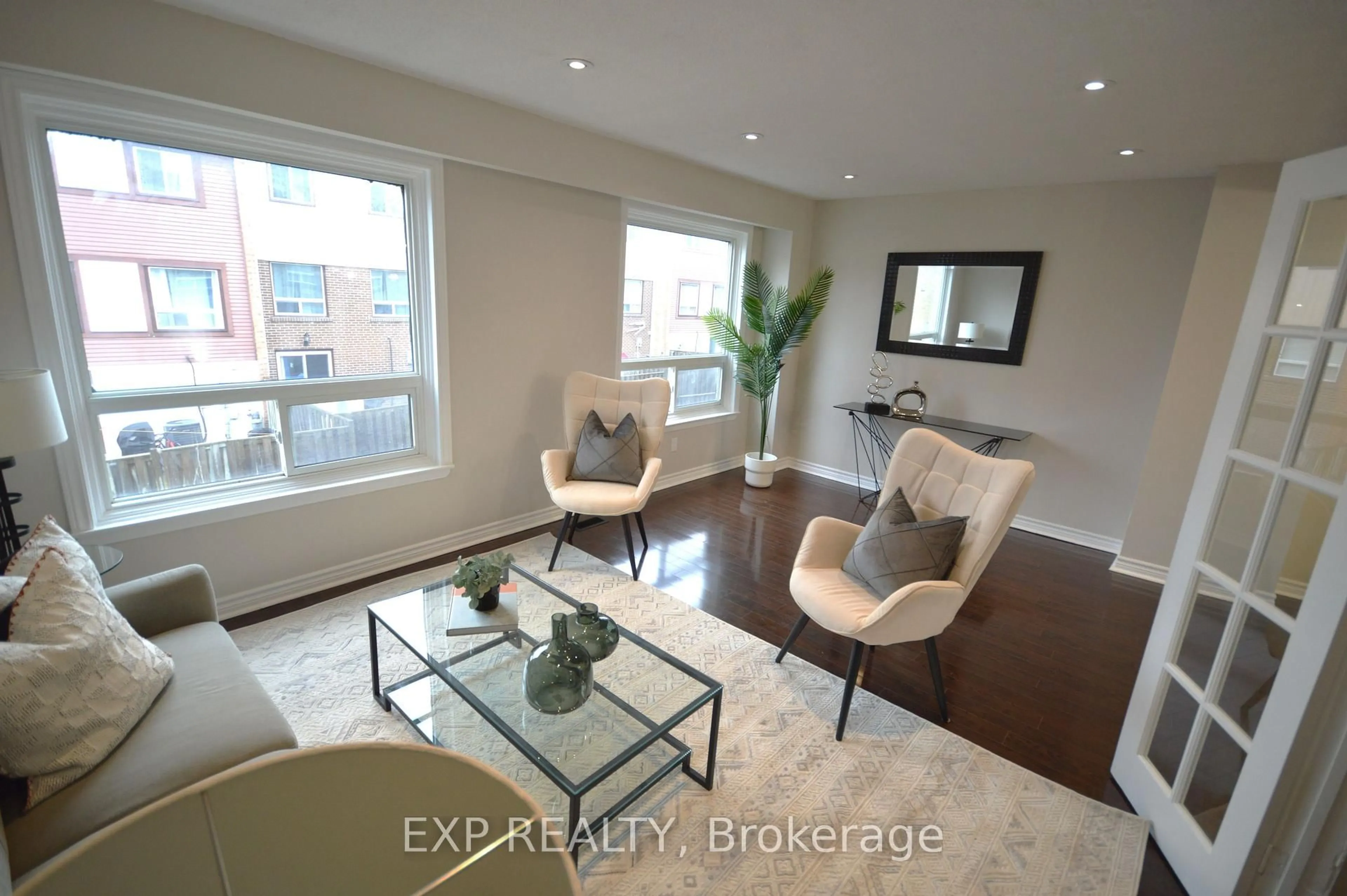 Living room with furniture, unknown for 18 Moregate Cres #10, Brampton Ontario L6S 3K9