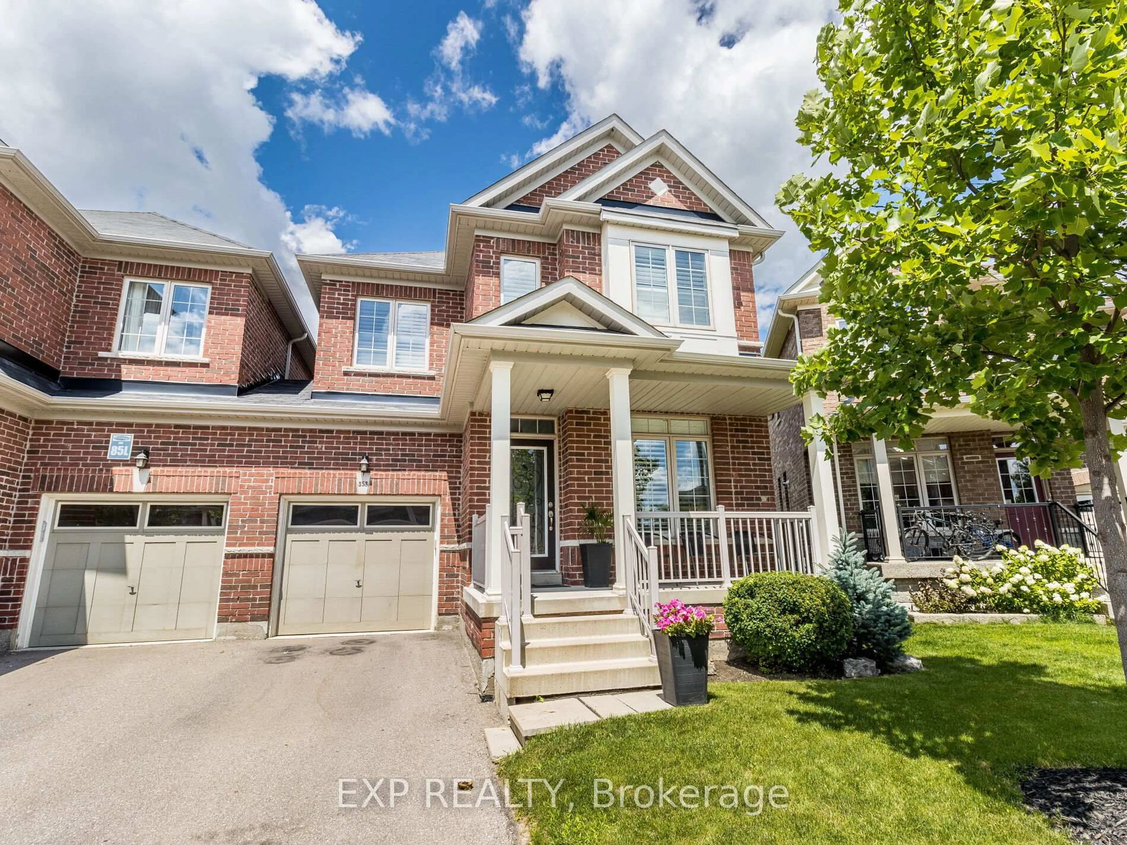 Home with brick exterior material, street for 353 Hincks Dr, Milton Ontario L9T 8T9