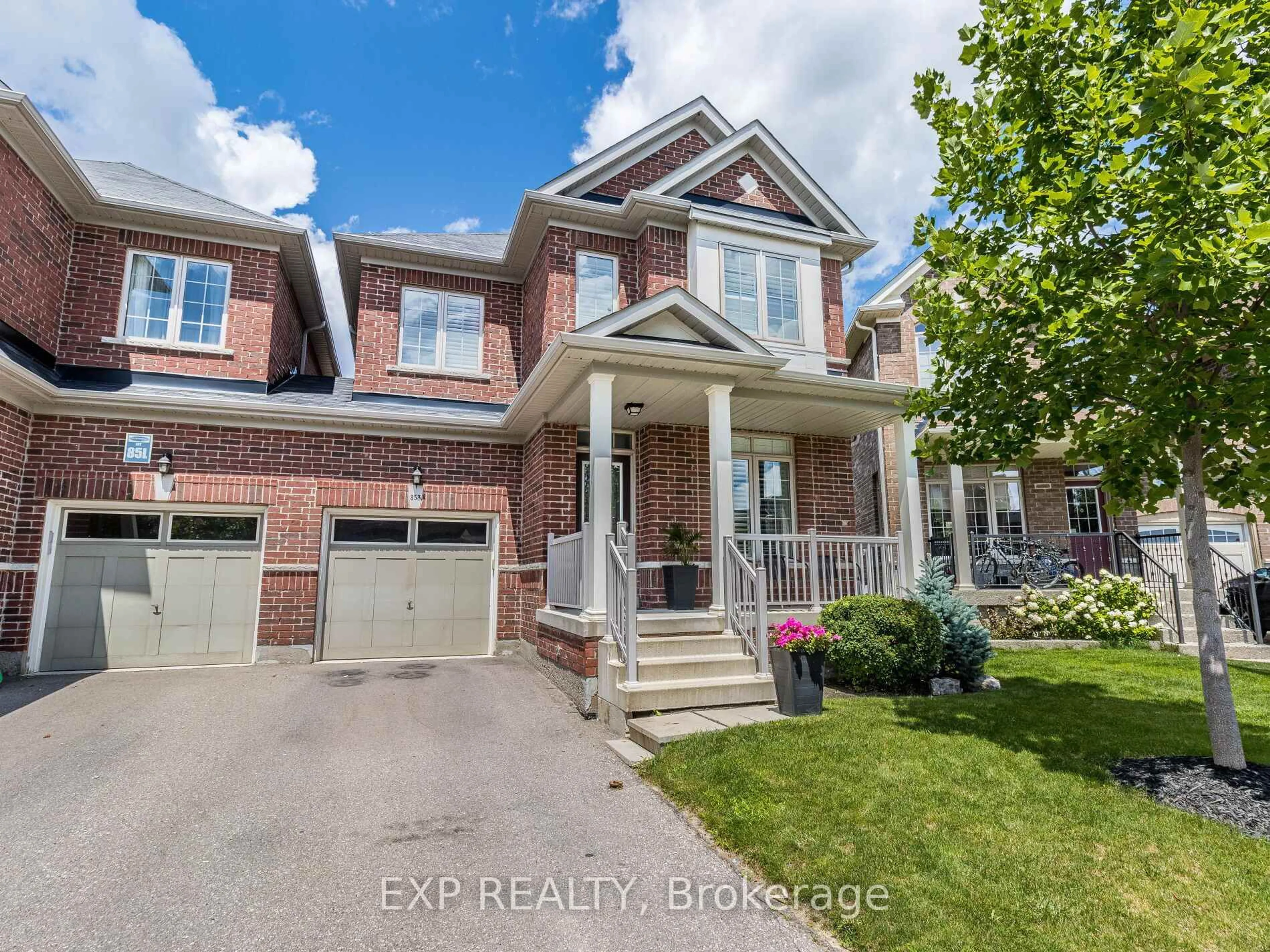 Home with brick exterior material, street for 353 Hincks Dr, Milton Ontario L9T 8T9