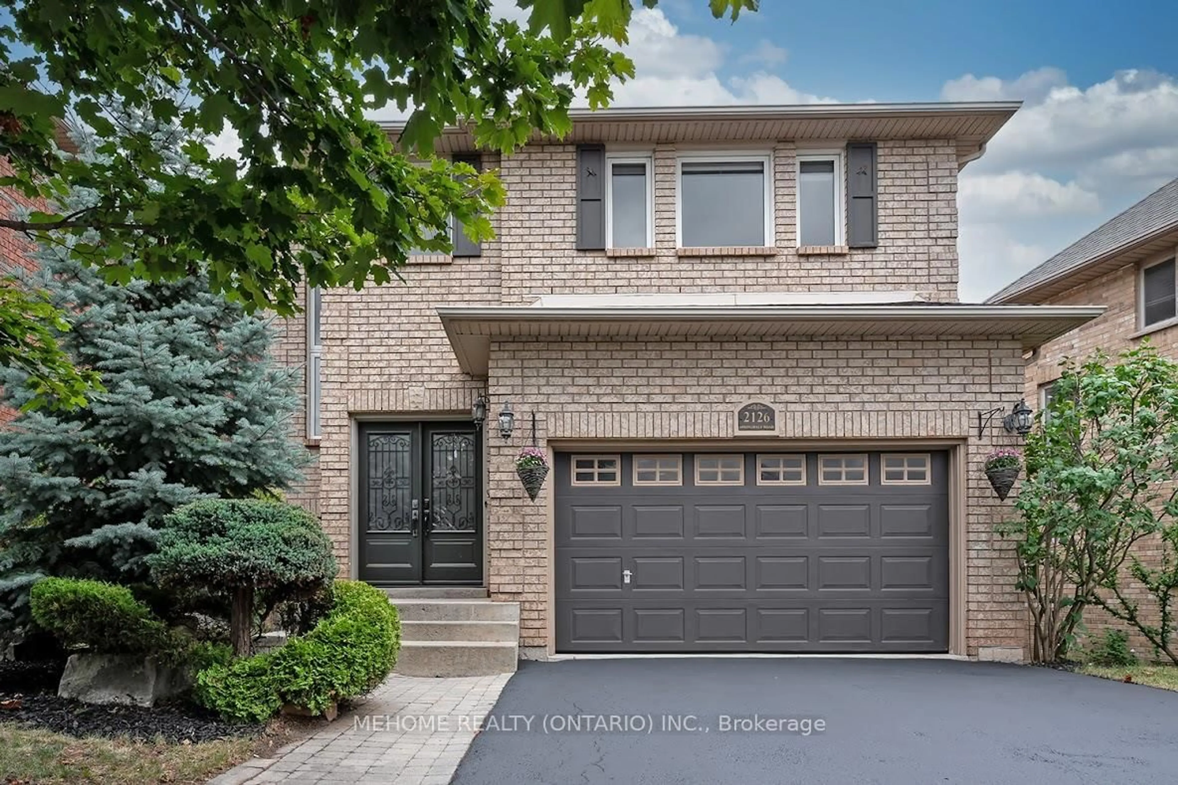 Home with brick exterior material, street for 2126 Springdale Rd, Oakville Ontario L6M 4C6
