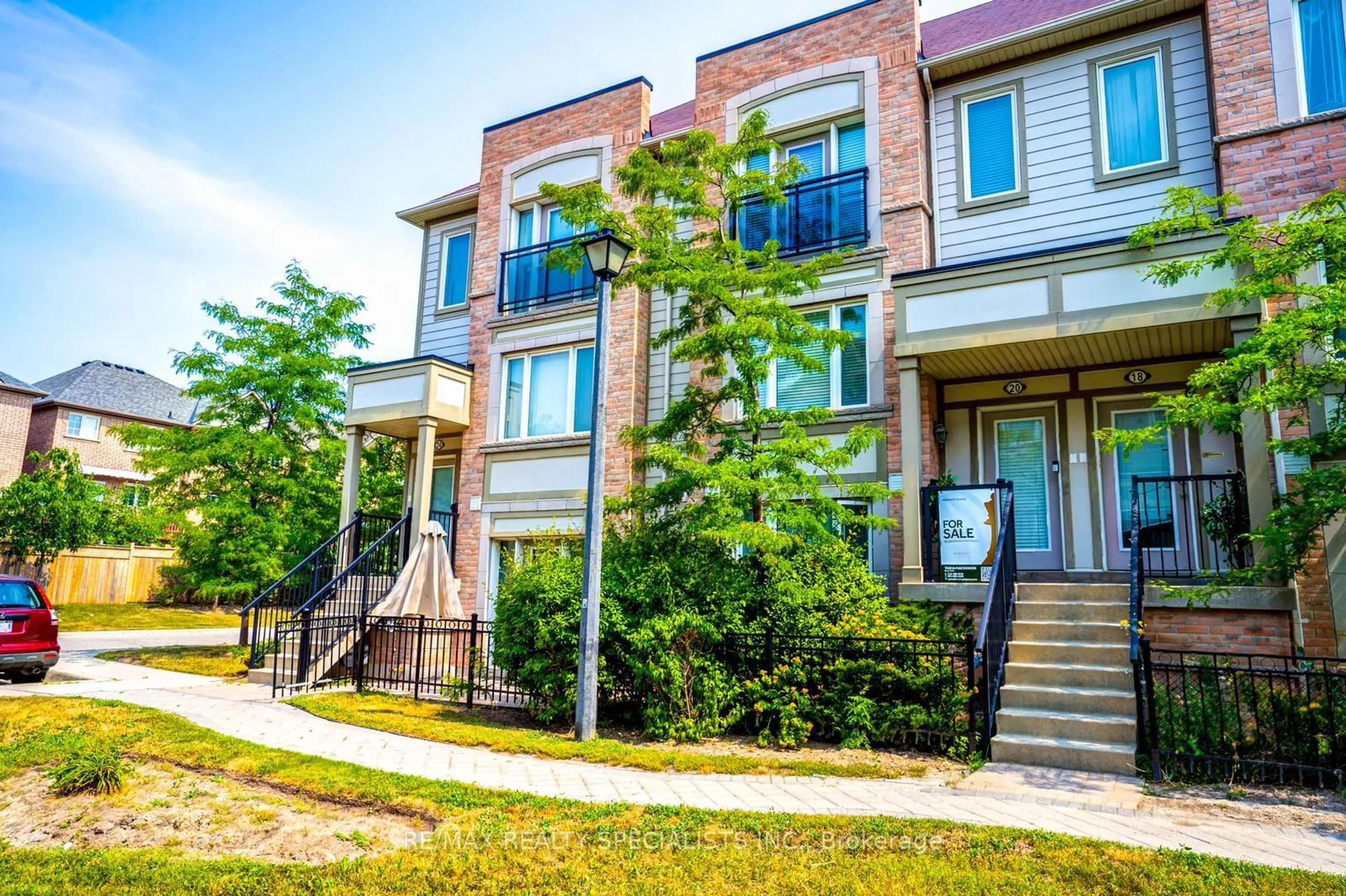 Home with brick exterior material, street for 5650 Winston Churchill Blvd #22, Mississauga Ontario L5M 0L8