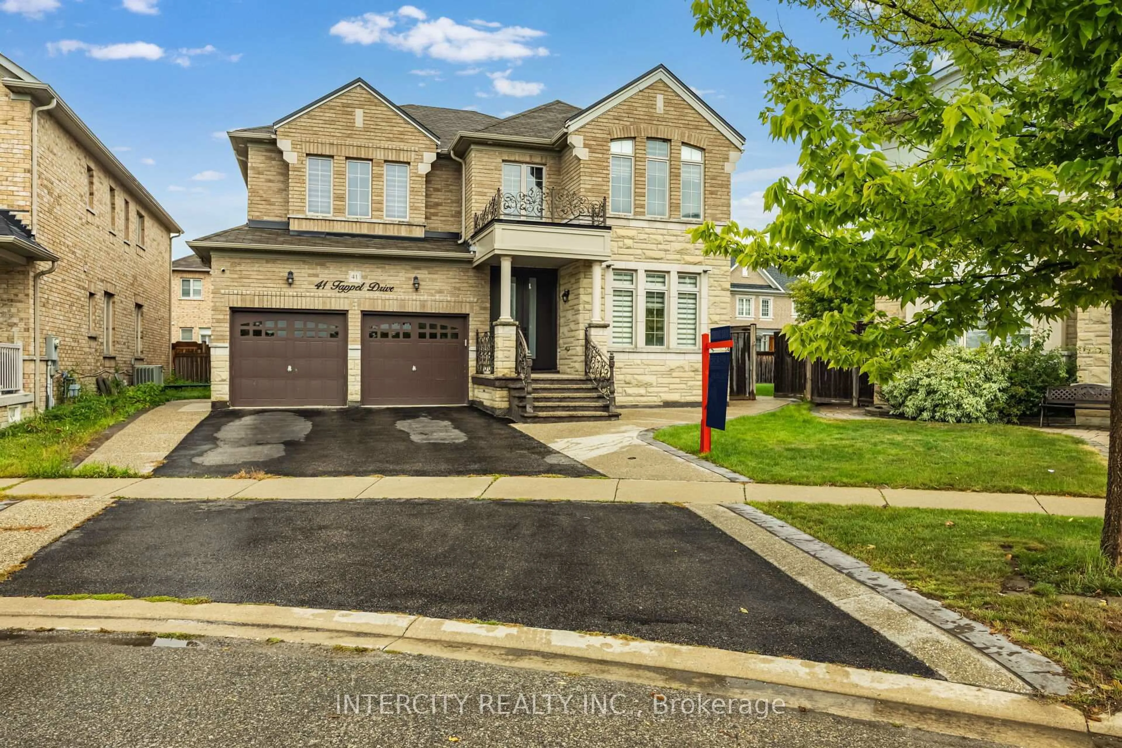 Home with brick exterior material, street for 41 Tappet Dr, Brampton Ontario L6P 0K4