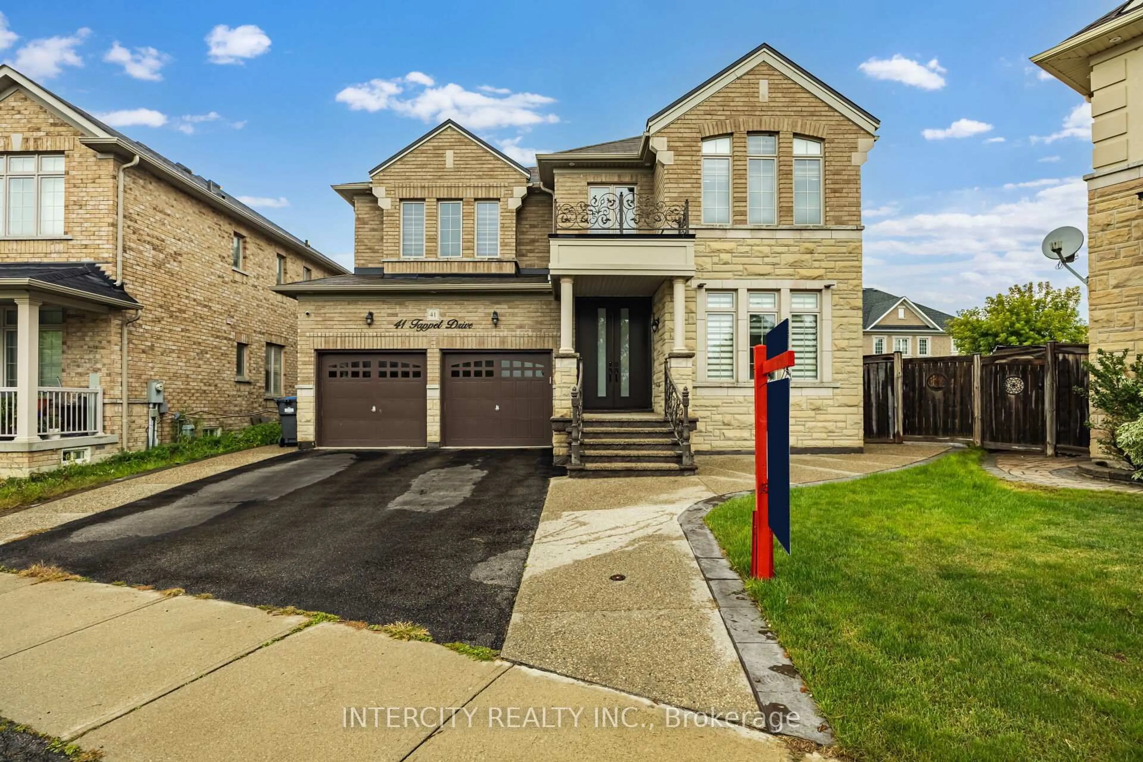 Home with brick exterior material, street for 41 Tappet Dr, Brampton Ontario L6P 0K4