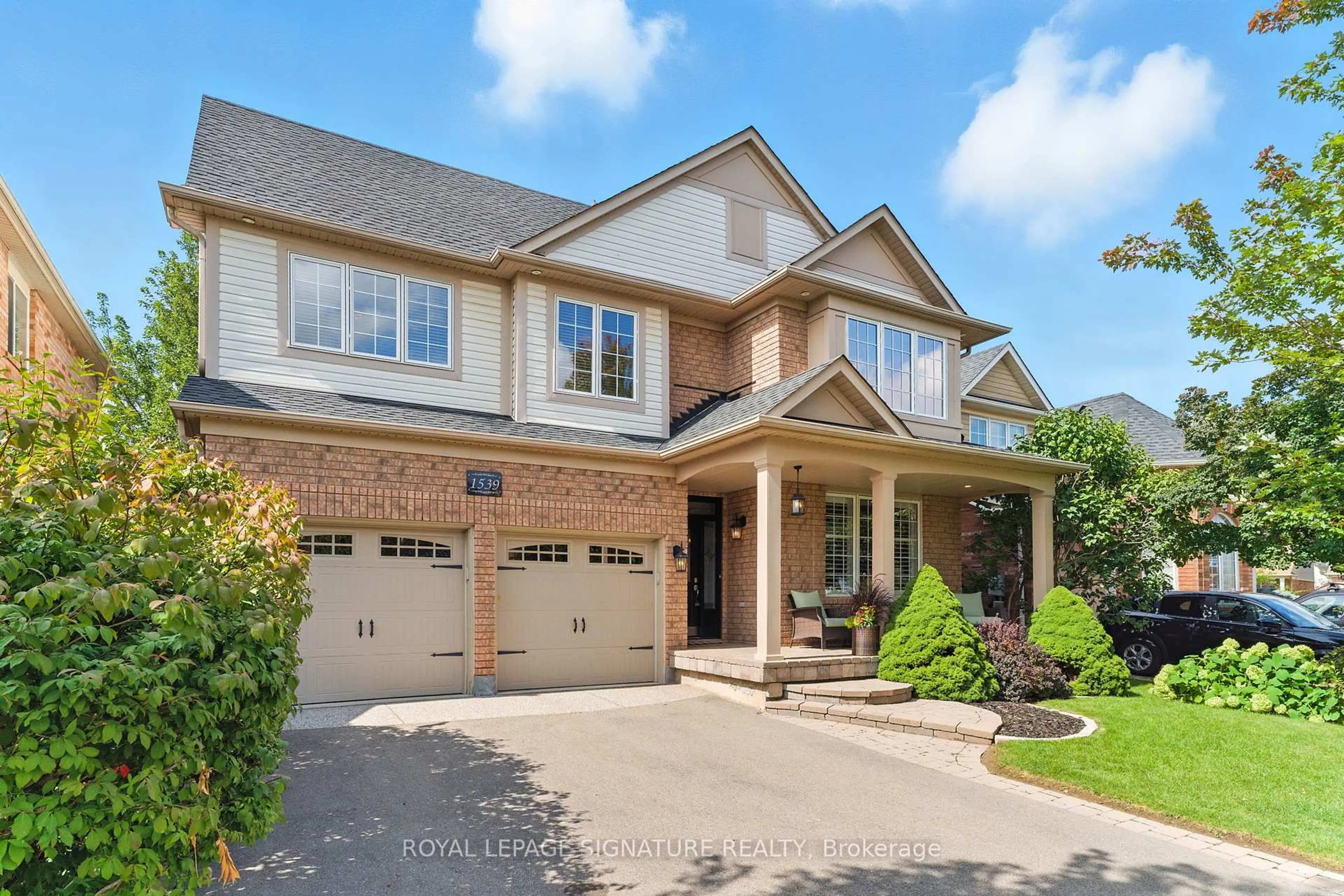 Home with brick exterior material, street for 1539 Jarvie Cres, Milton Ontario L9T 5Z4