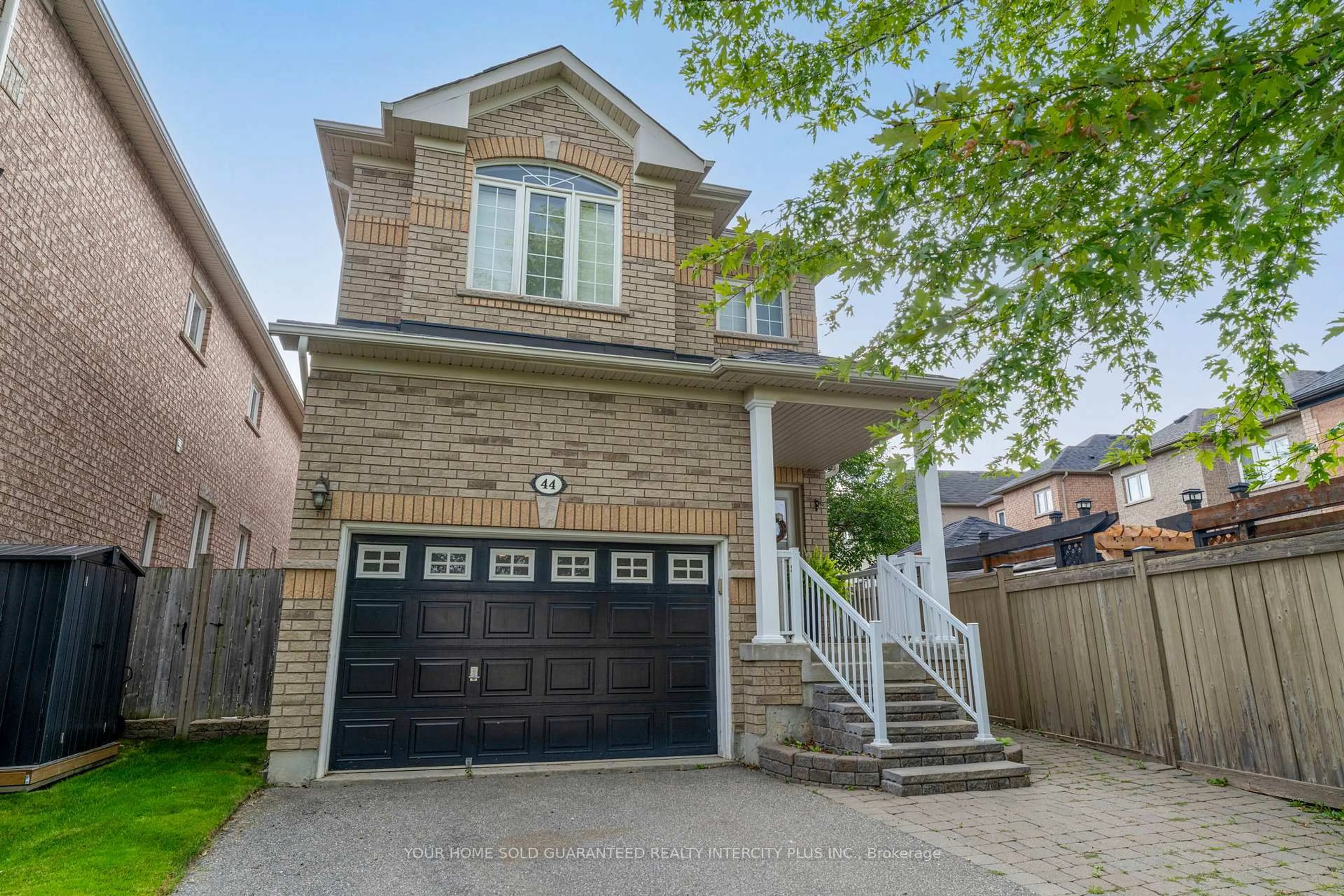 Home with brick exterior material, street for 44 Eagleview Way, Halton Hills Ontario L7G 6N6