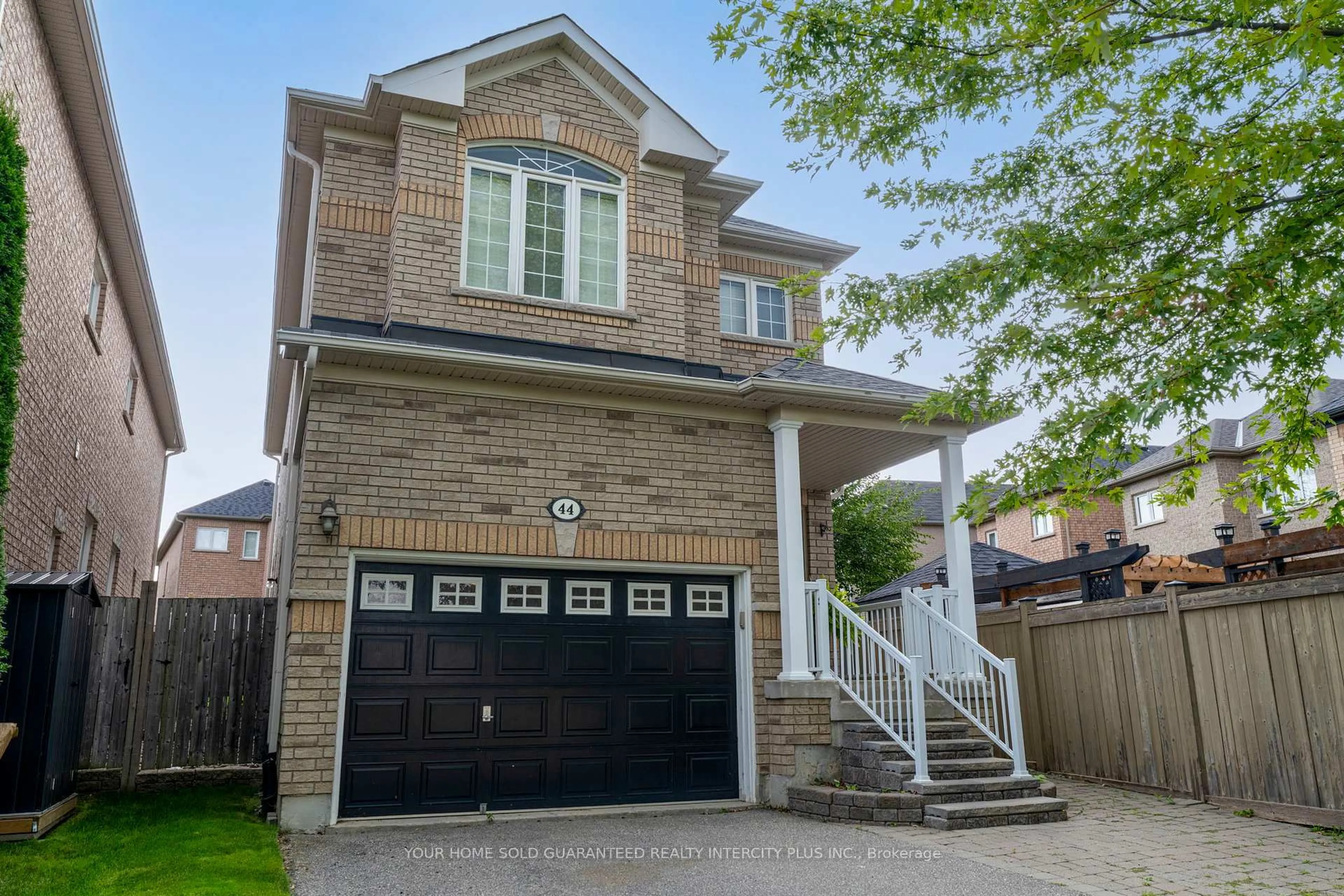 Home with brick exterior material, street for 44 Eagleview Way, Halton Hills Ontario L7G 6N6
