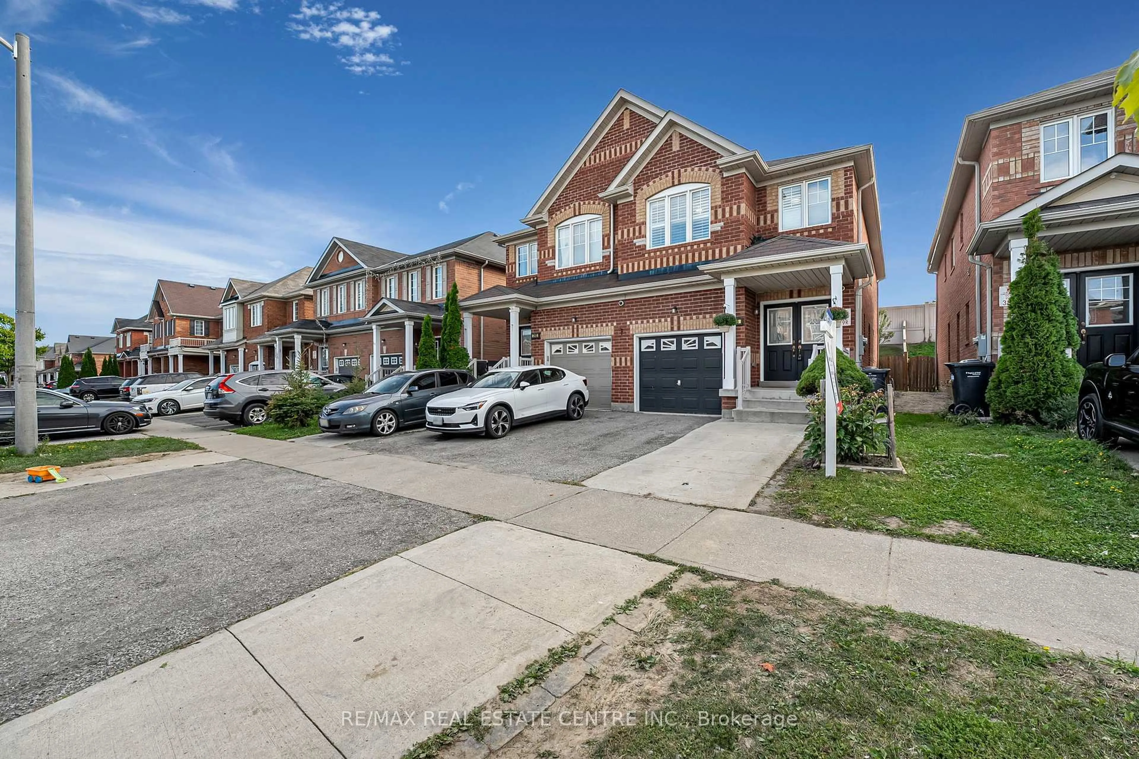 Home with brick exterior material, street for 245 Checkerberry Cres, Brampton Ontario L6R 3P7