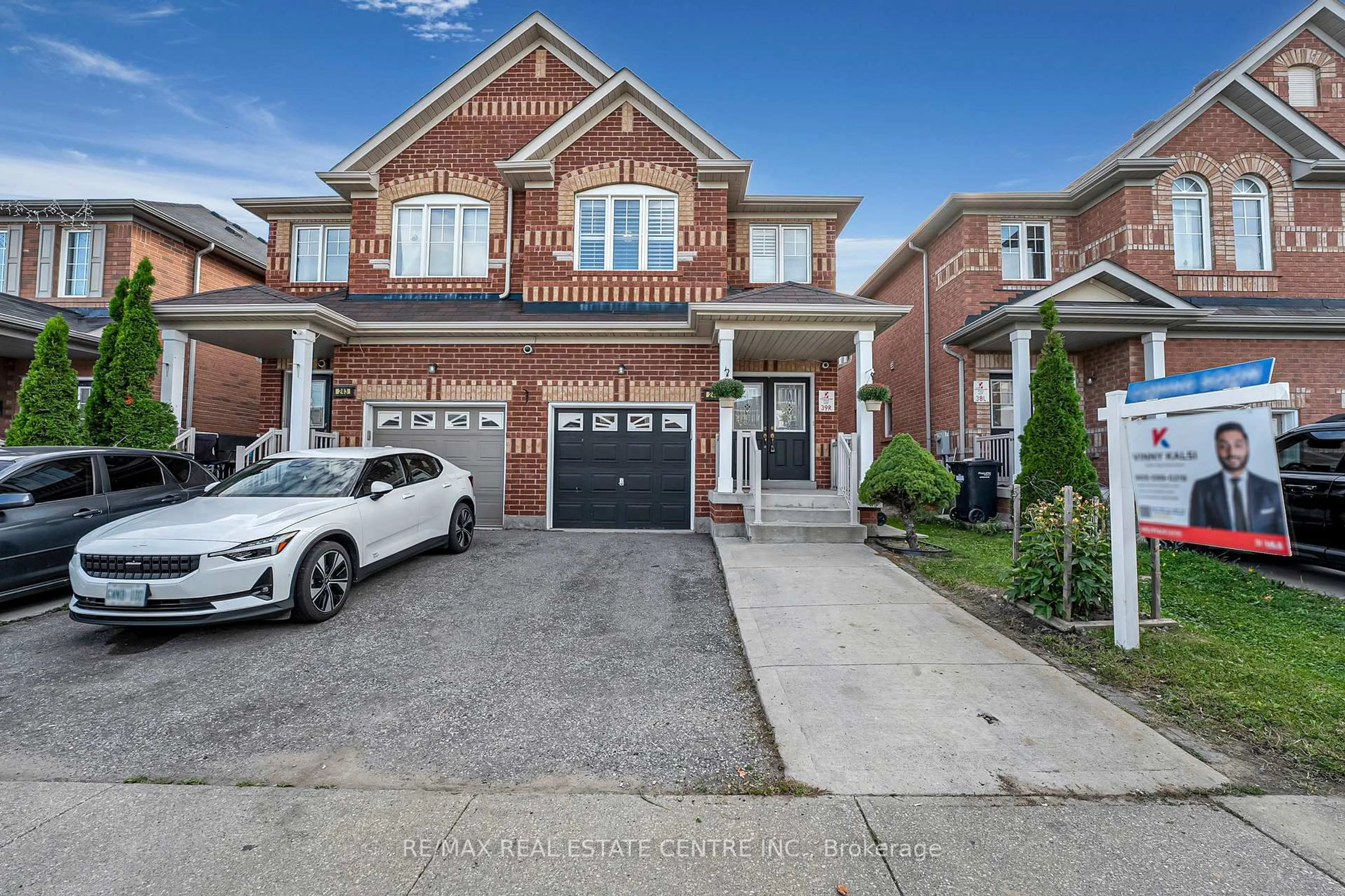 Home with brick exterior material, street for 245 Checkerberry Cres, Brampton Ontario L6R 3P7