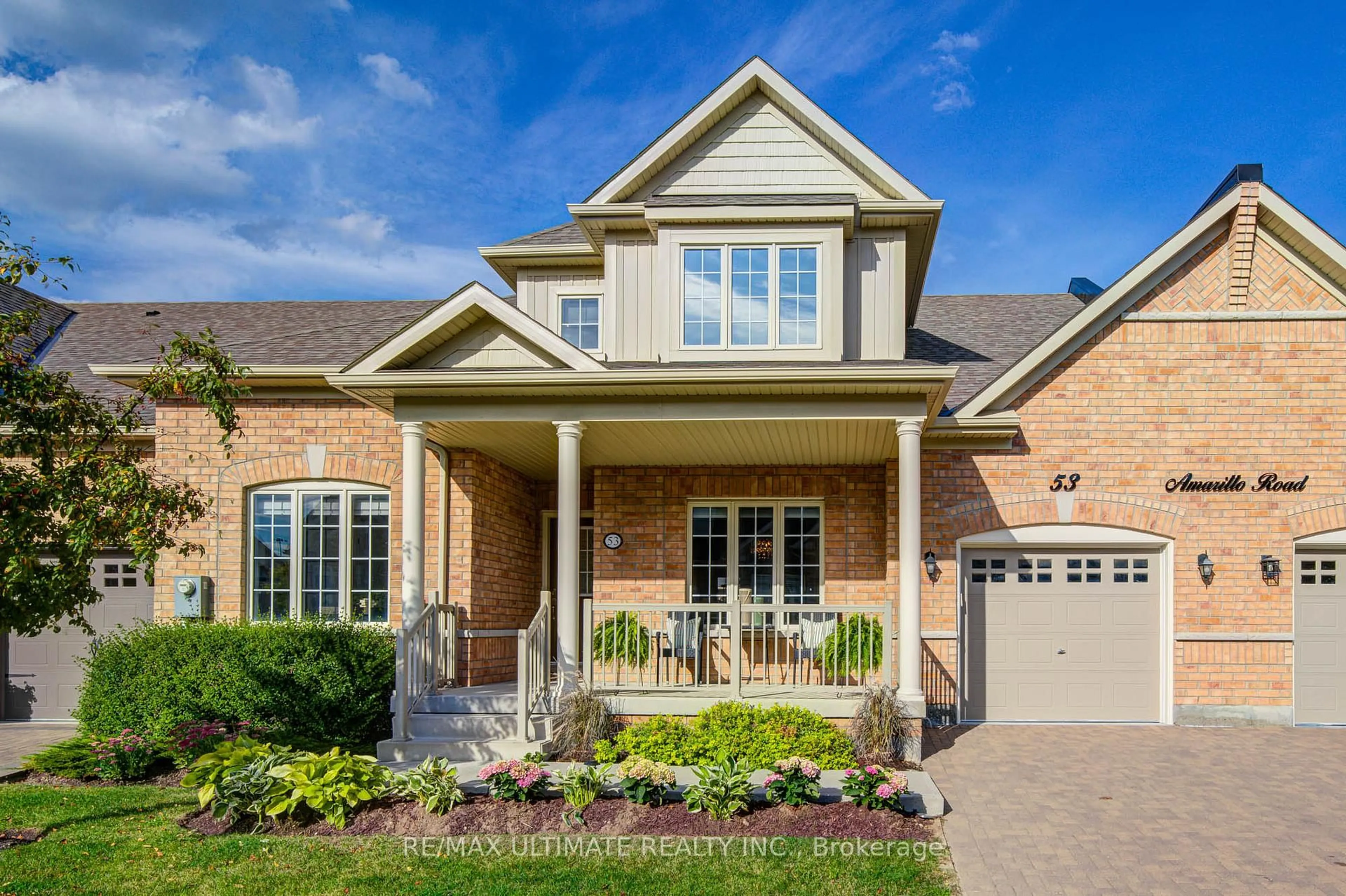 Home with brick exterior material, street for 53 Amarillo Rd, Brampton Ontario L6R 4A5