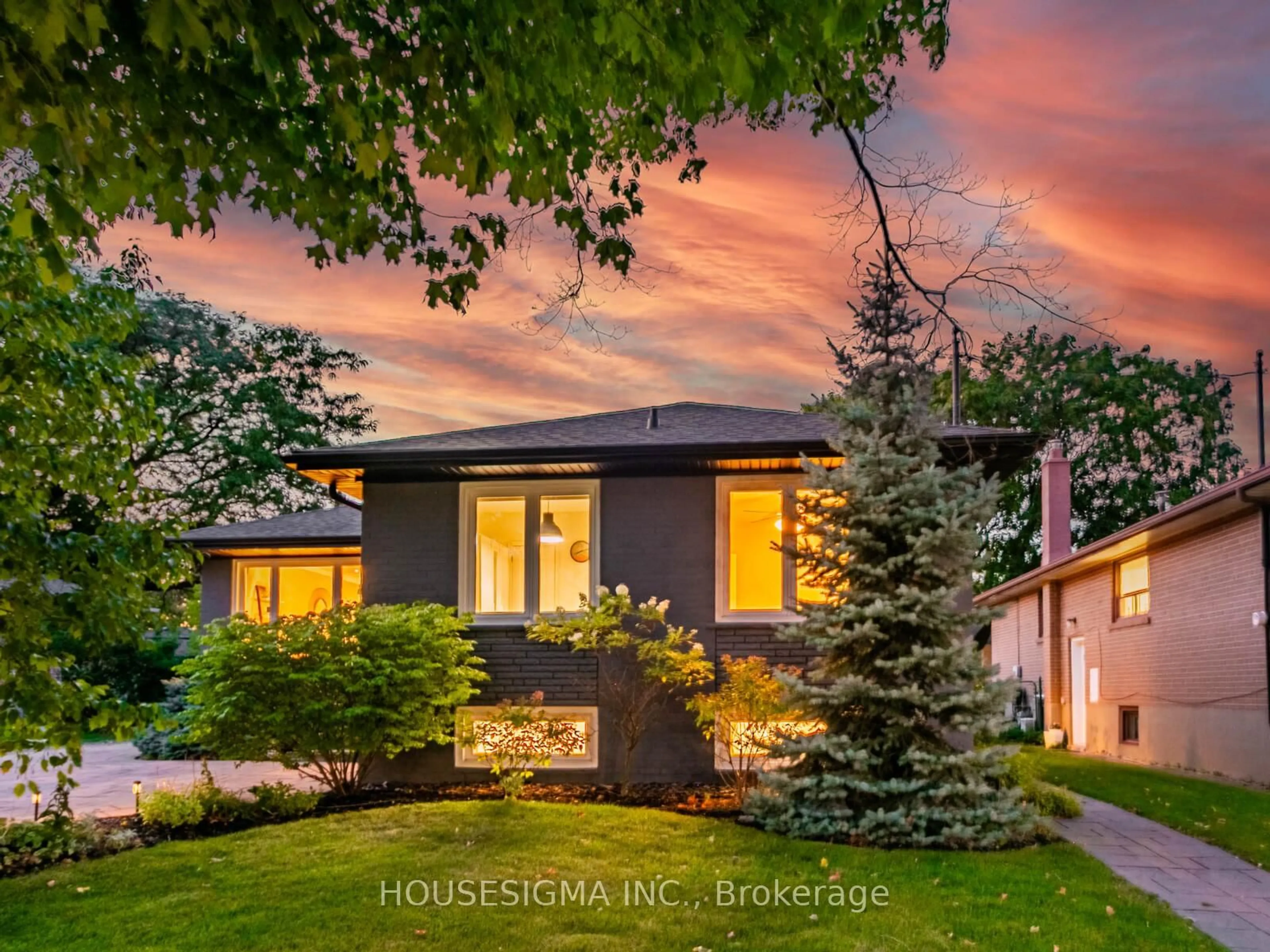 Home with brick exterior material, street for 72 Ludstone Dr, Toronto Ontario M9R 2J3