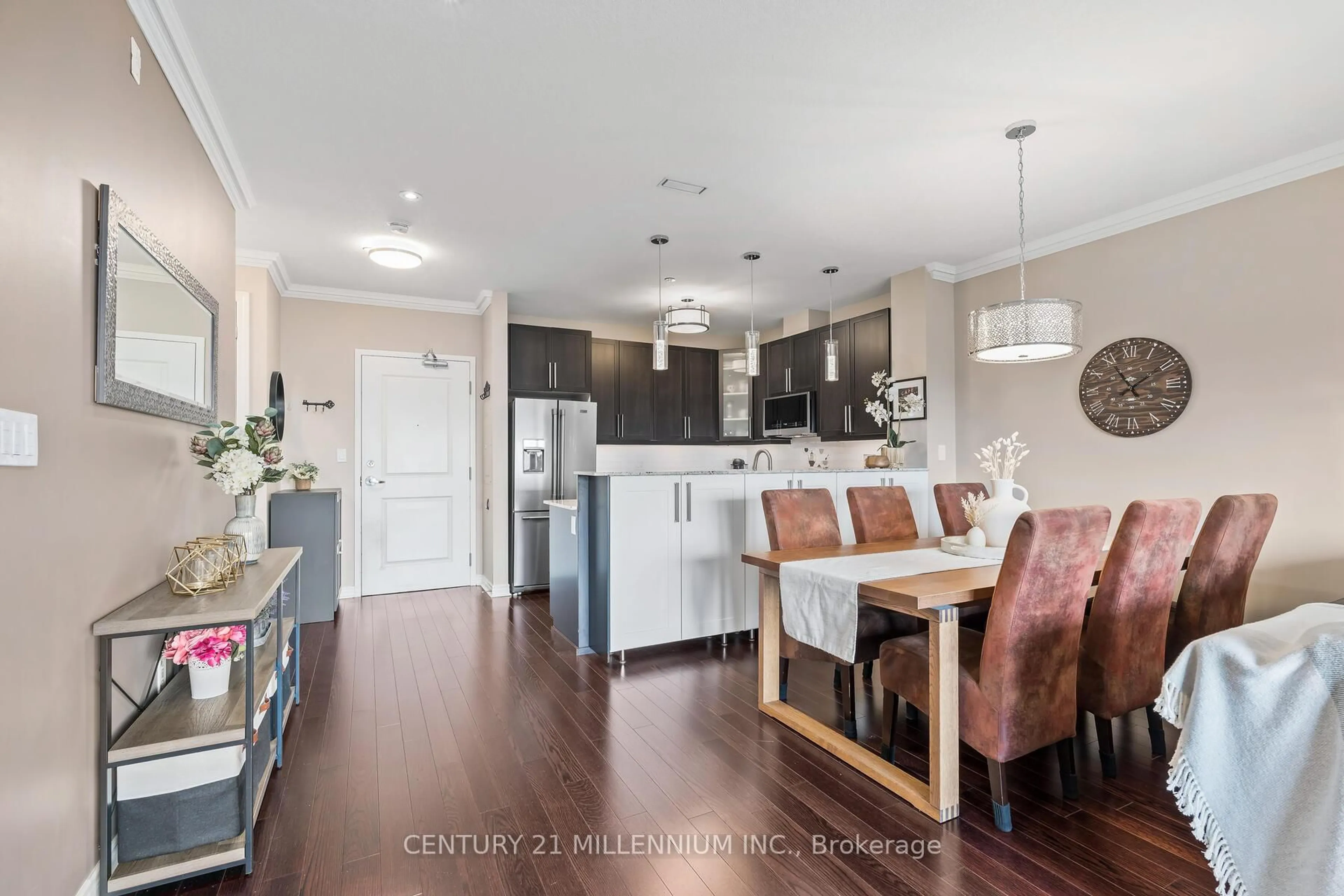 Open concept kitchen, unknown for 33 Whitmer St #413, Milton Ontario L9T 8P9