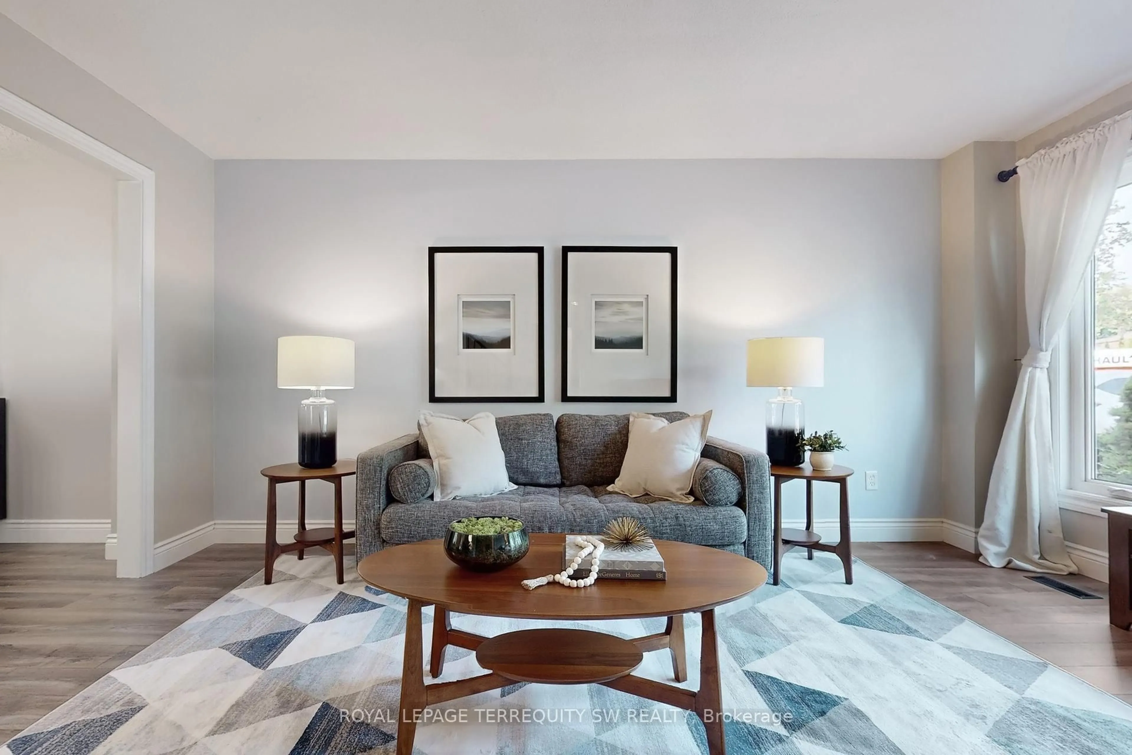 Living room with furniture, unknown for 12 Newby Crt, Brampton Ontario L6V 2R8