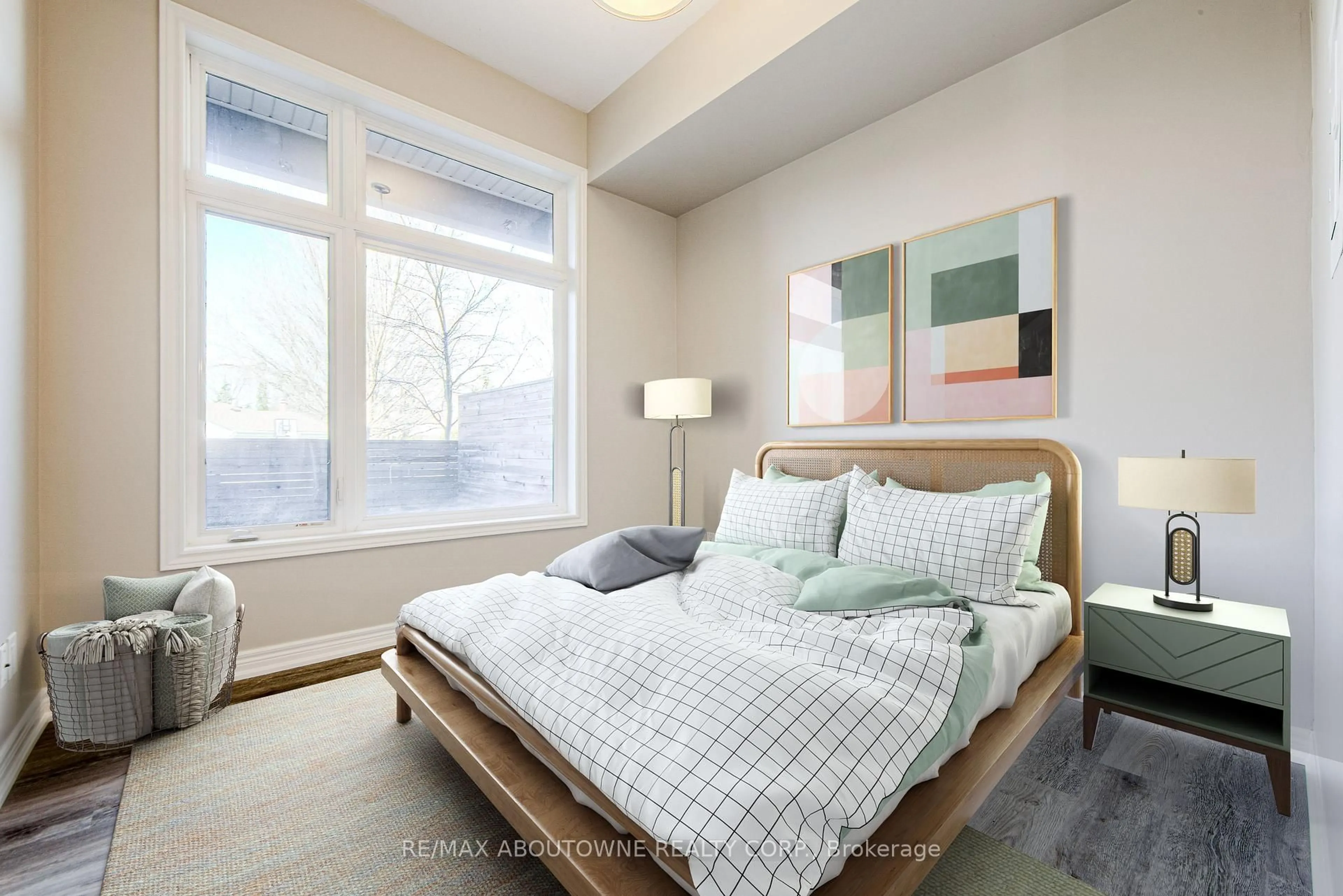 Bedroom with bed, unknown for 457 Plains Rd #109, Burlington Ontario L7T 2E2